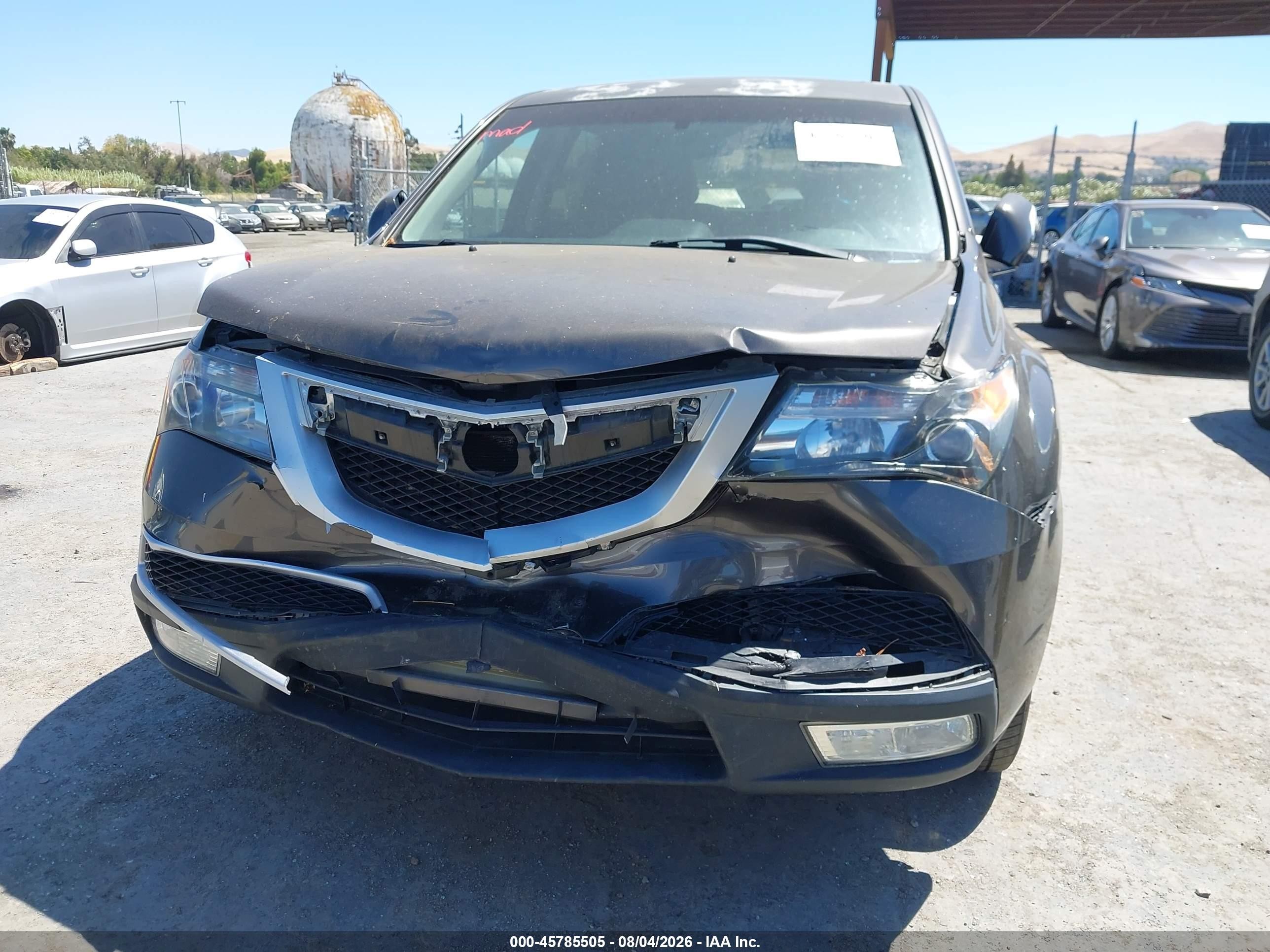 2012 Acura Mdx Technology Package Gray vin: 2HNYD2H36CH533367