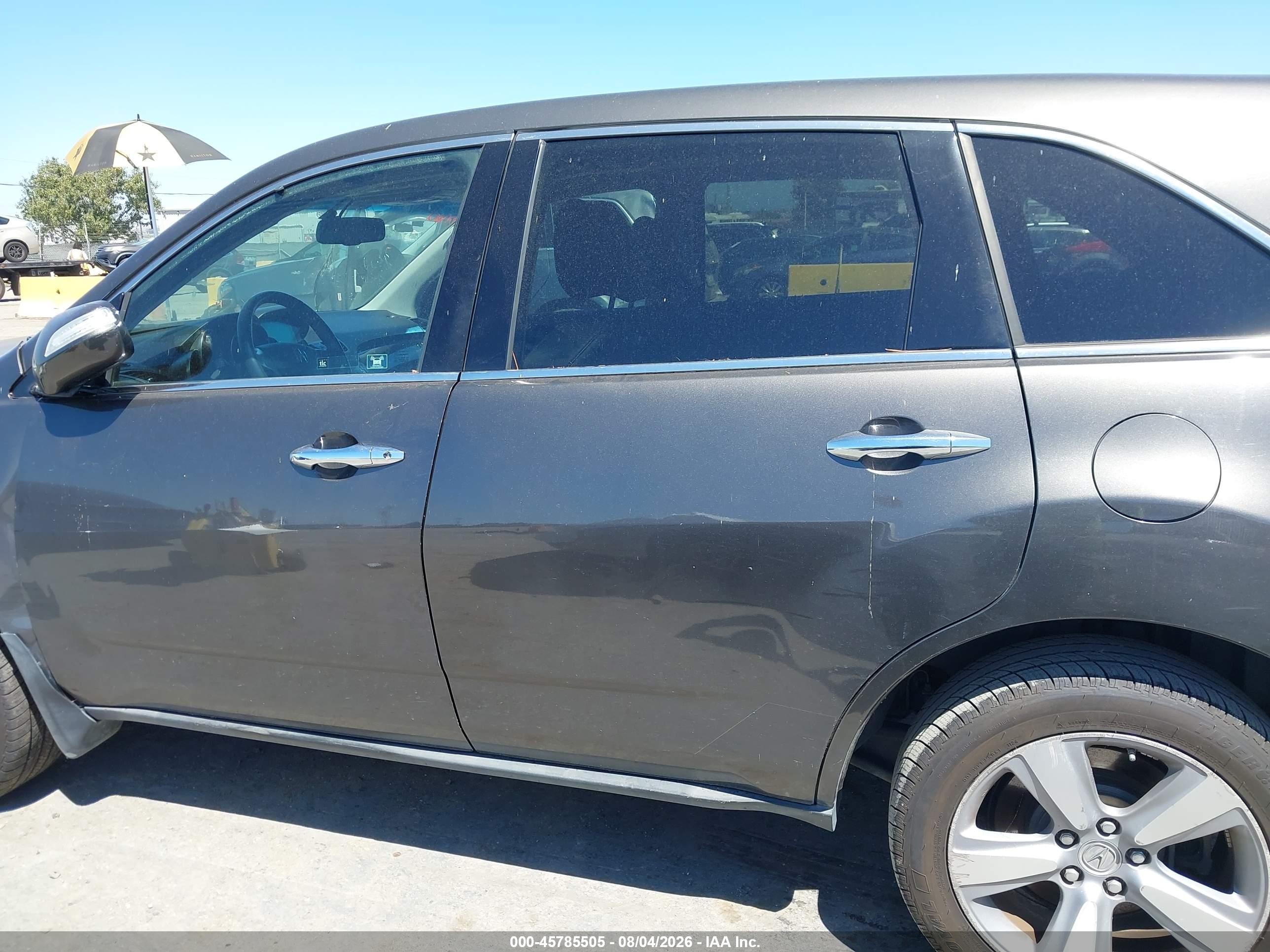 2012 Acura Mdx Technology Package Gray vin: 2HNYD2H36CH533367