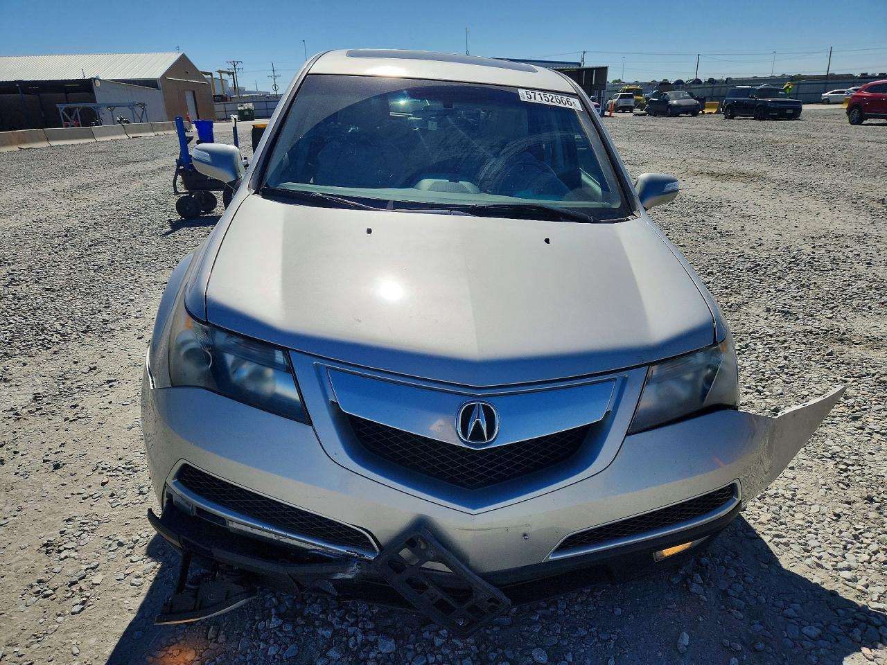 2012 Acura Mdx Technology Silver vin: 2HNYD2H36CH534521