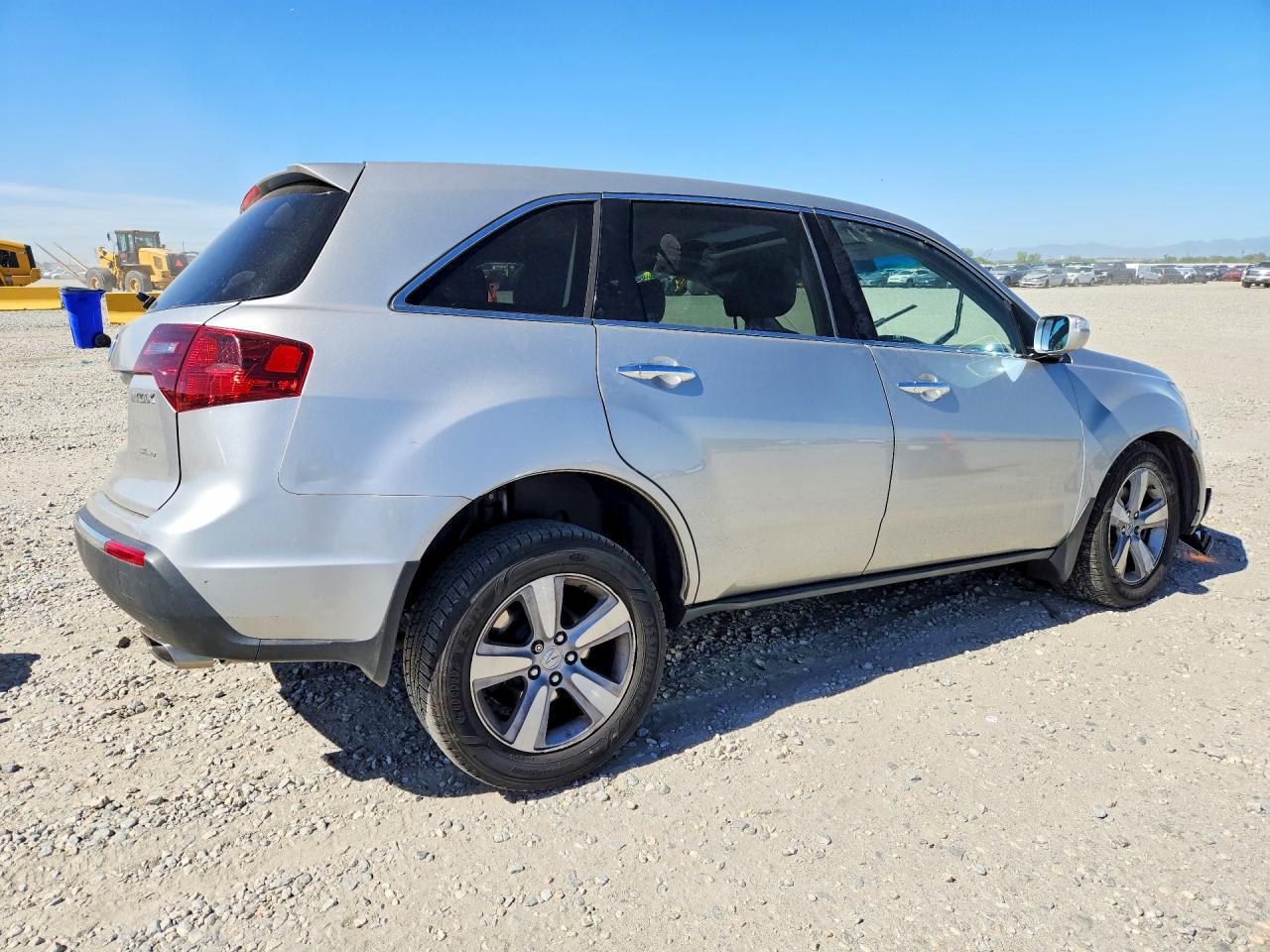 2012 Acura Mdx Technology Silver vin: 2HNYD2H36CH534521