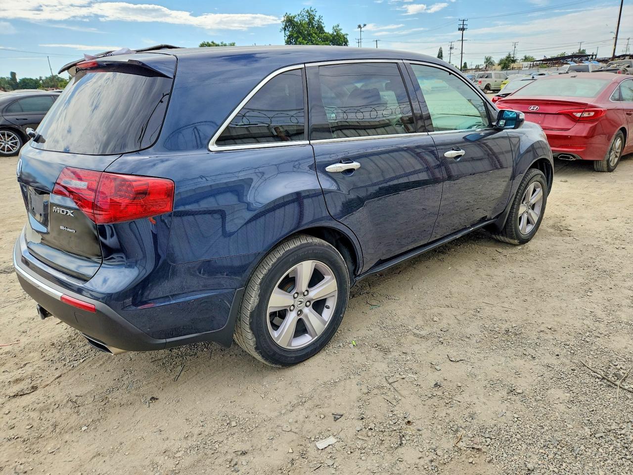 2013 Acura Mdx Technology Blue vin: 2HNYD2H36DH506588