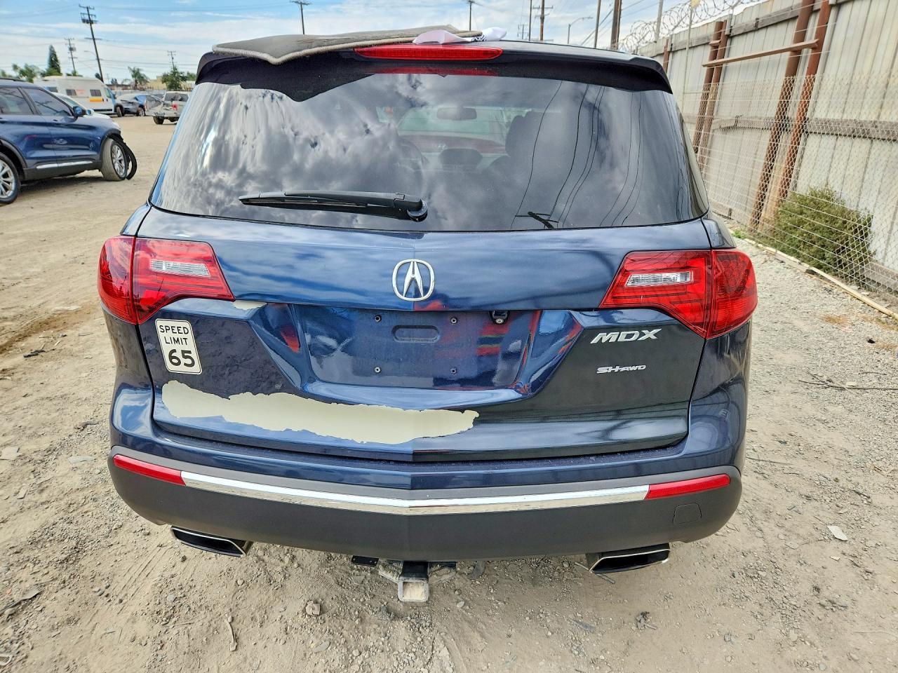 2013 Acura Mdx Technology Blue vin: 2HNYD2H36DH506588