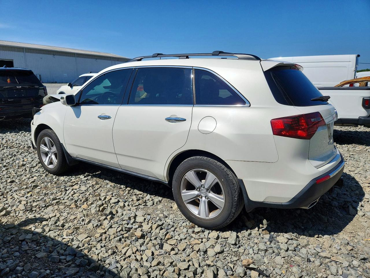 2013 Acura Mdx Technology White vin: 2HNYD2H36DH514657