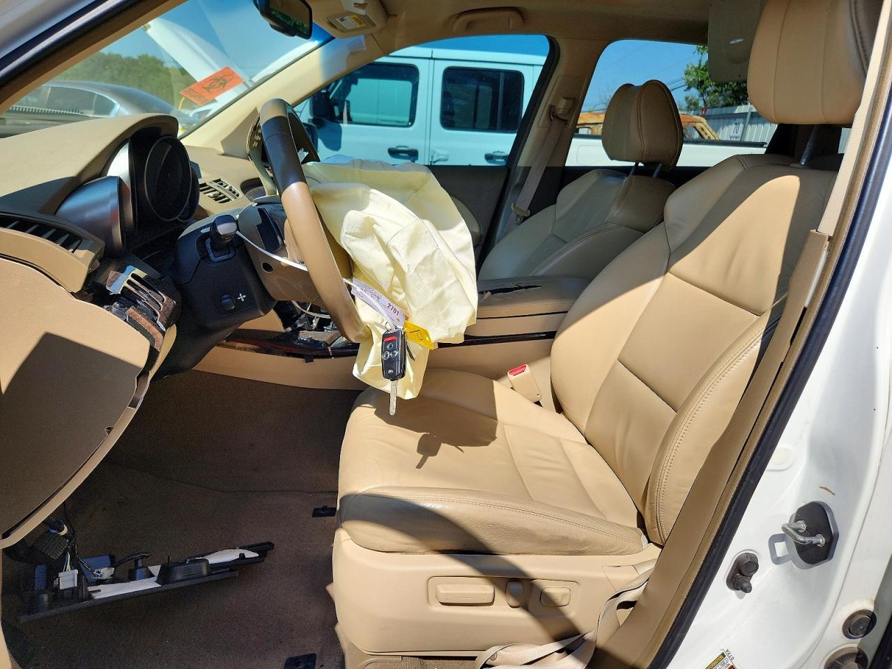 2013 Acura Mdx Technology White vin: 2HNYD2H36DH514657