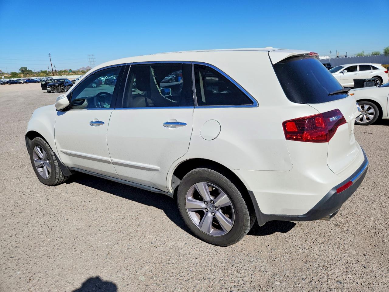 2013 Acura Mdx Technology White vin: 2HNYD2H36DH522273
