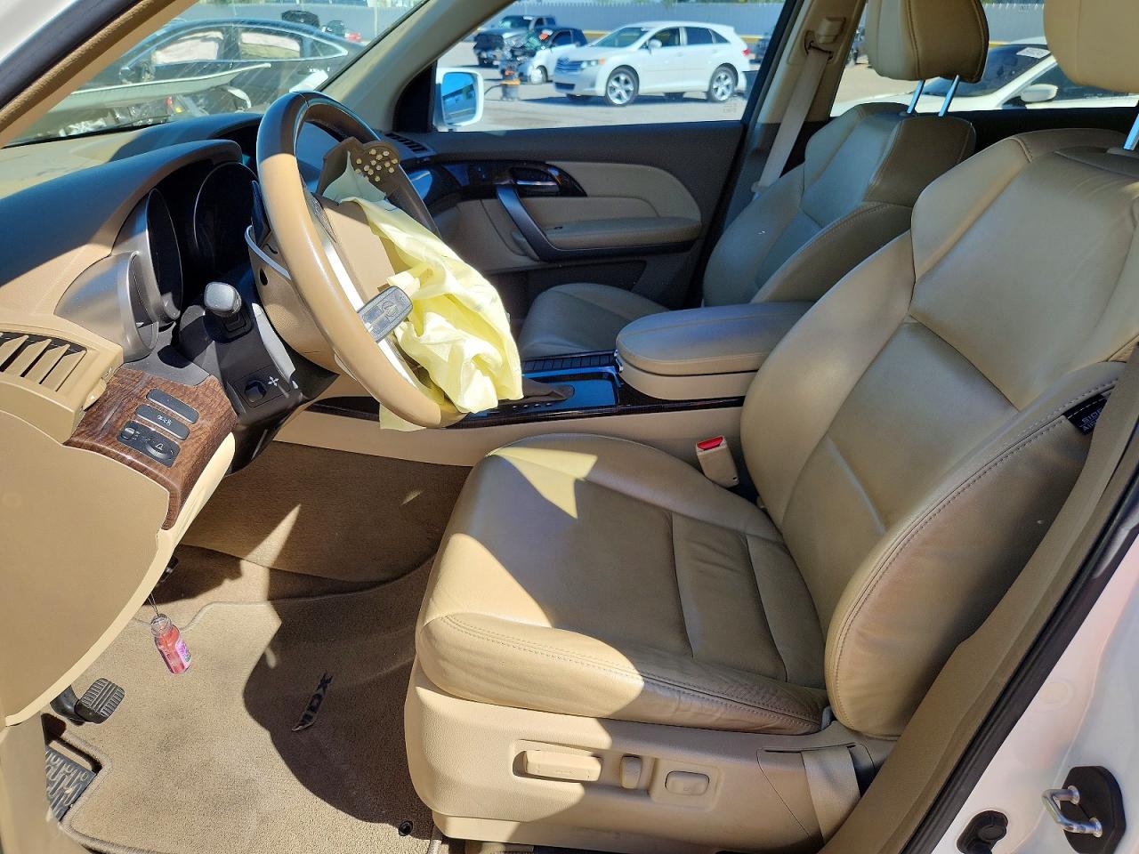 2013 Acura Mdx Technology White vin: 2HNYD2H36DH522273