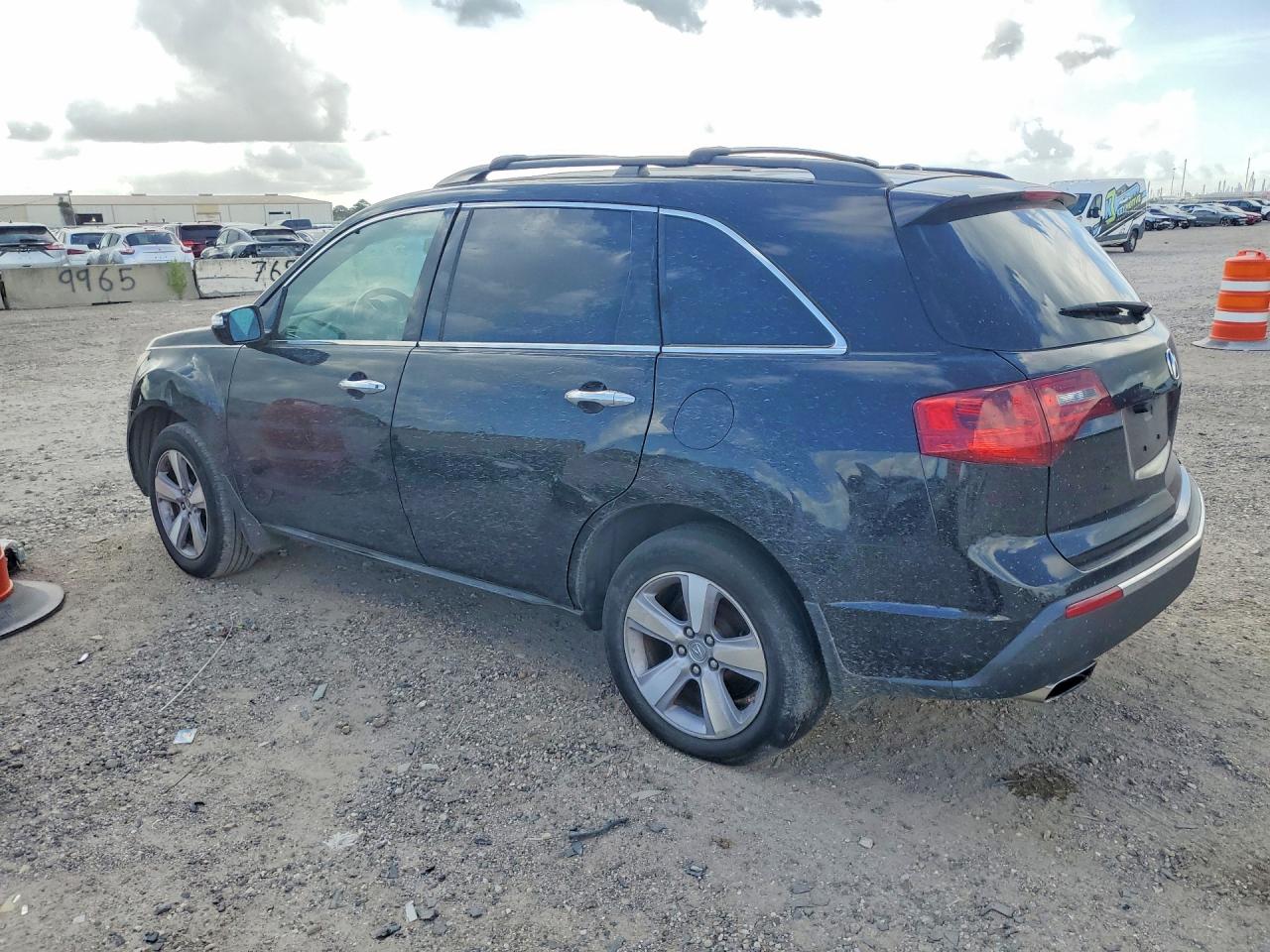 2013 Acura Mdx Technology Black vin: 2HNYD2H36DH523567