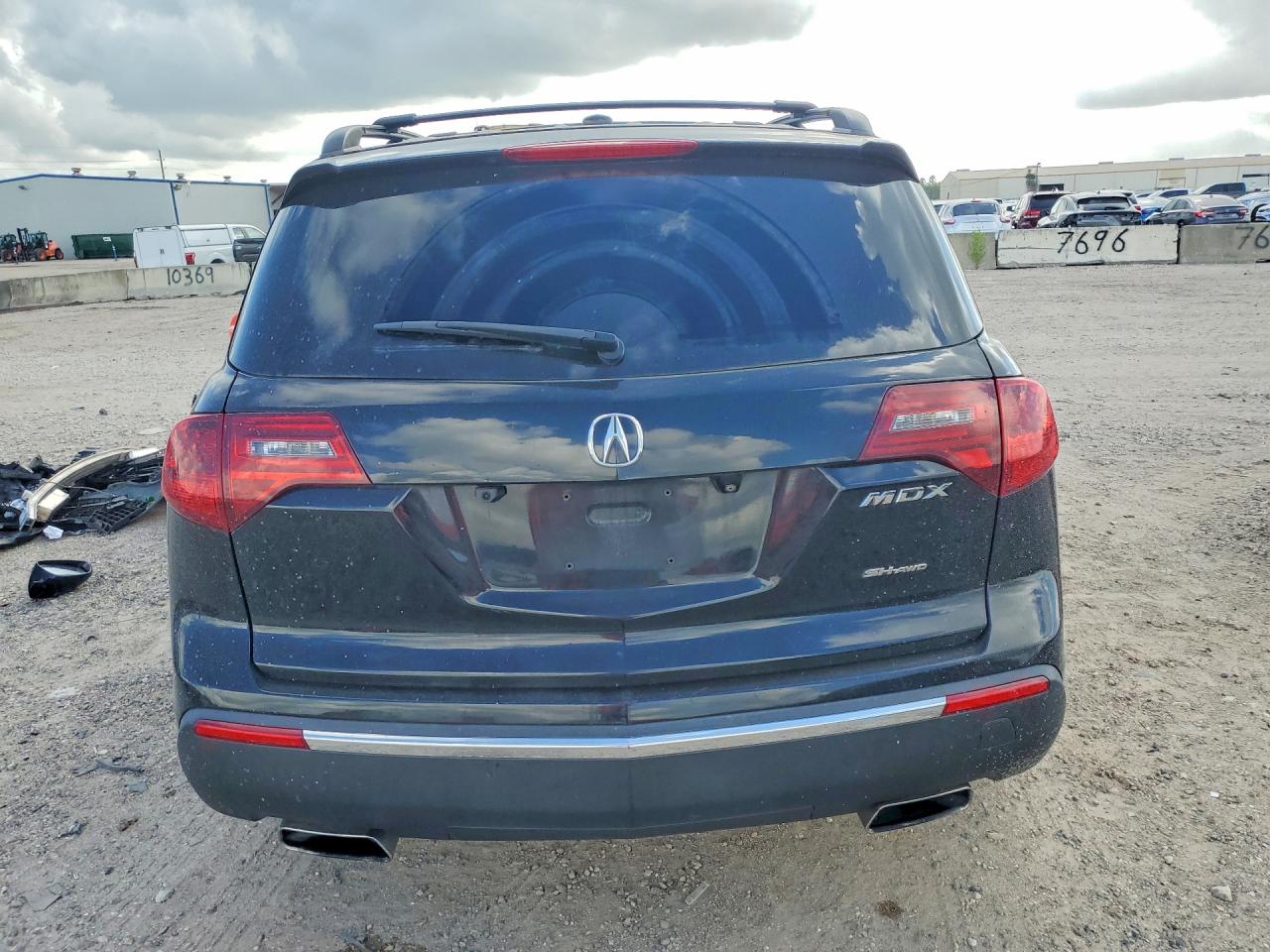 2013 Acura Mdx Technology Black vin: 2HNYD2H36DH523567