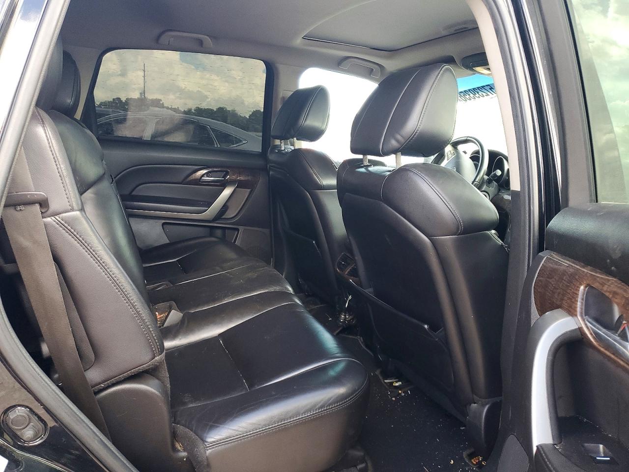 2013 Acura Mdx Technology Black vin: 2HNYD2H36DH523567