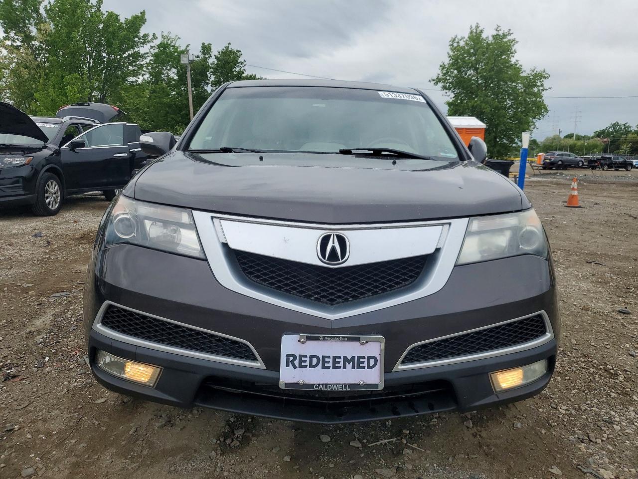 2012 Acura Mdx Technology Charcoal vin: 2HNYD2H37CH504864