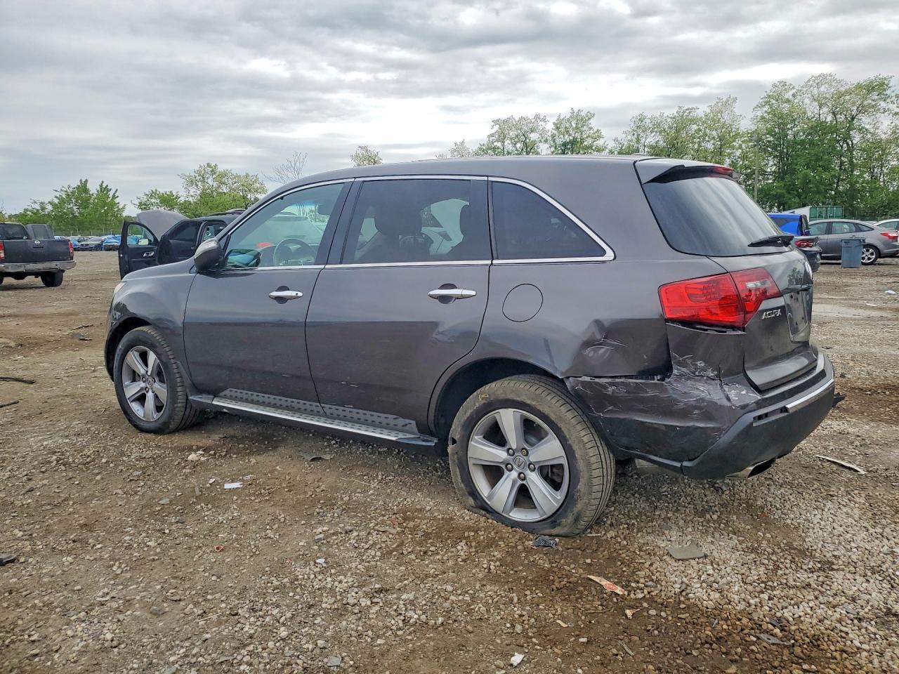 2012 Acura Mdx Technology Charcoal vin: 2HNYD2H37CH504864