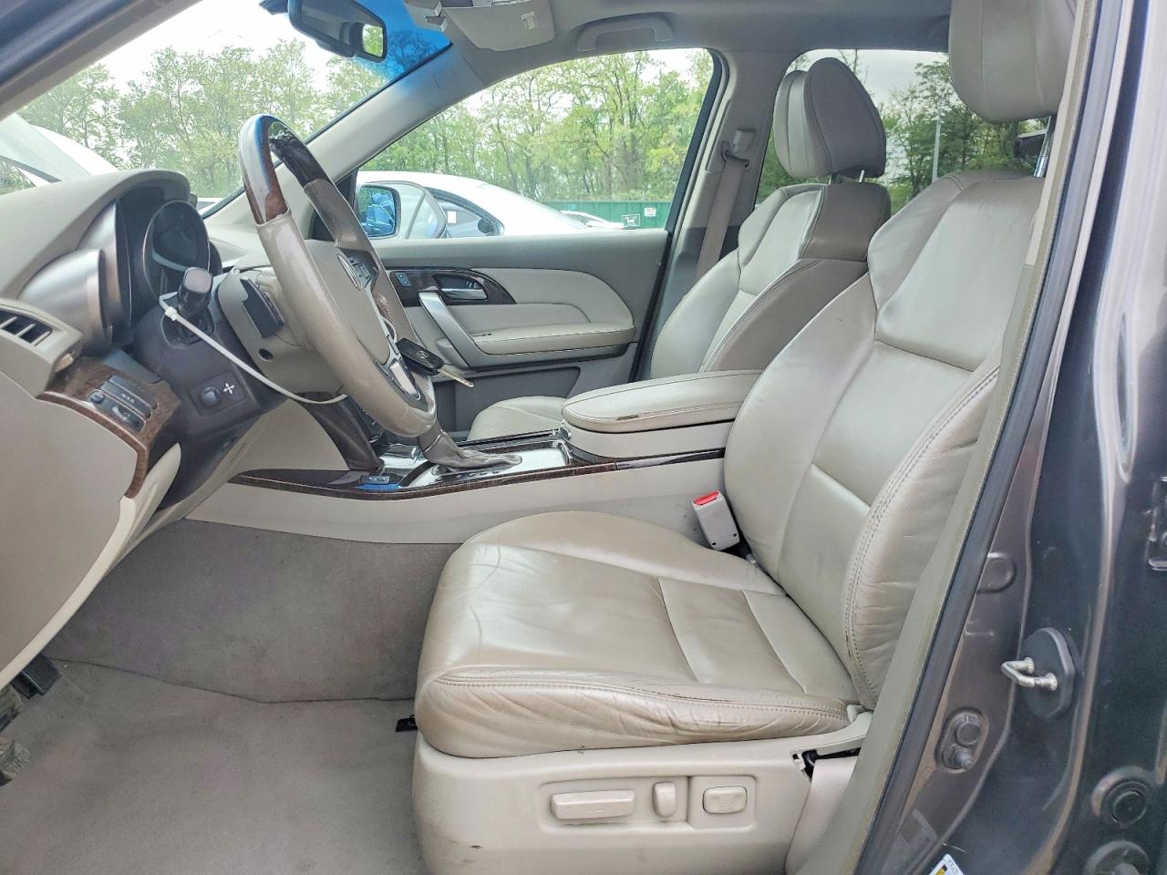 2012 Acura Mdx Technology Charcoal vin: 2HNYD2H37CH504864