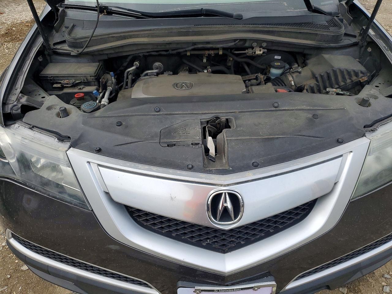 2012 Acura Mdx Technology Charcoal vin: 2HNYD2H37CH504864