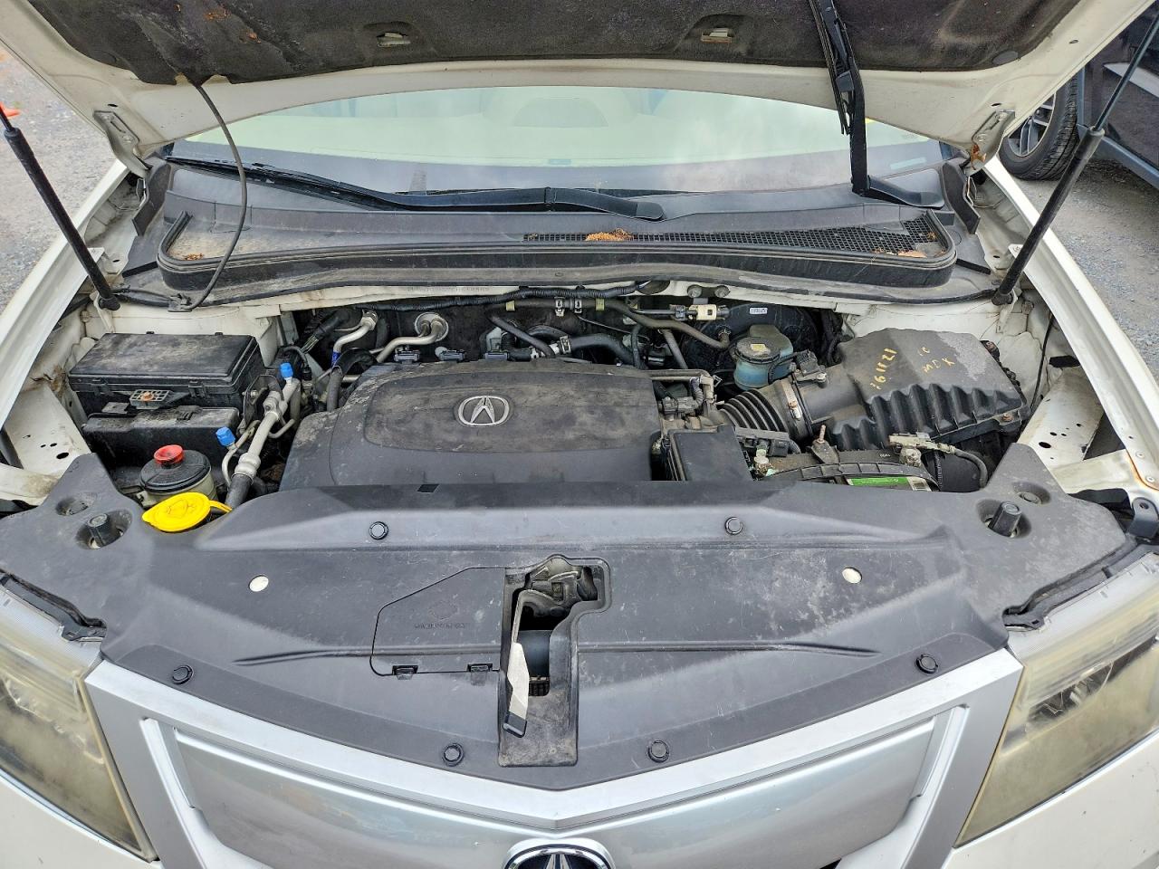 2012 Acura Mdx Technology White vin: 2HNYD2H37CH518408