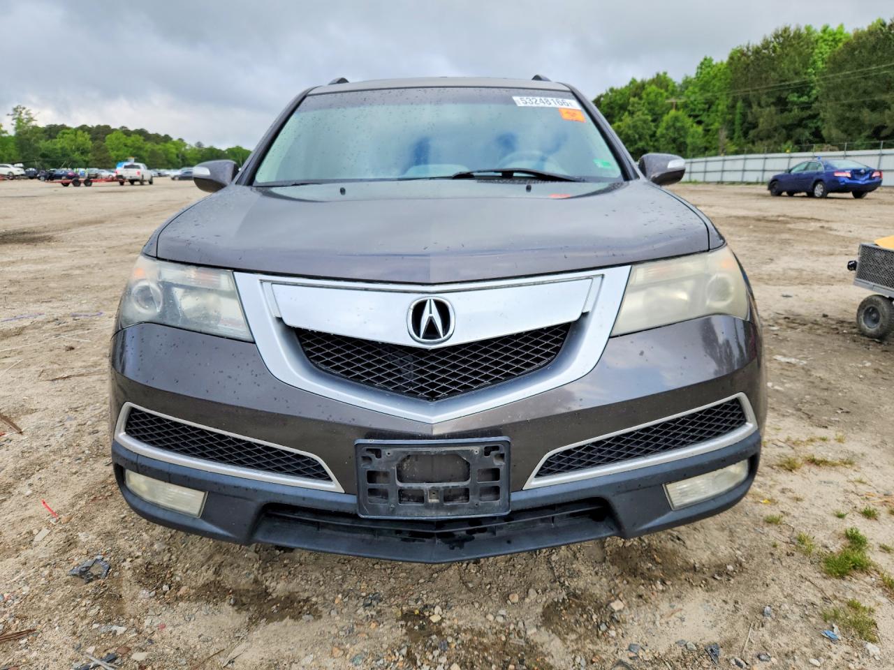 2012 Acura Mdx Technology Gray vin: 2HNYD2H37CH544166