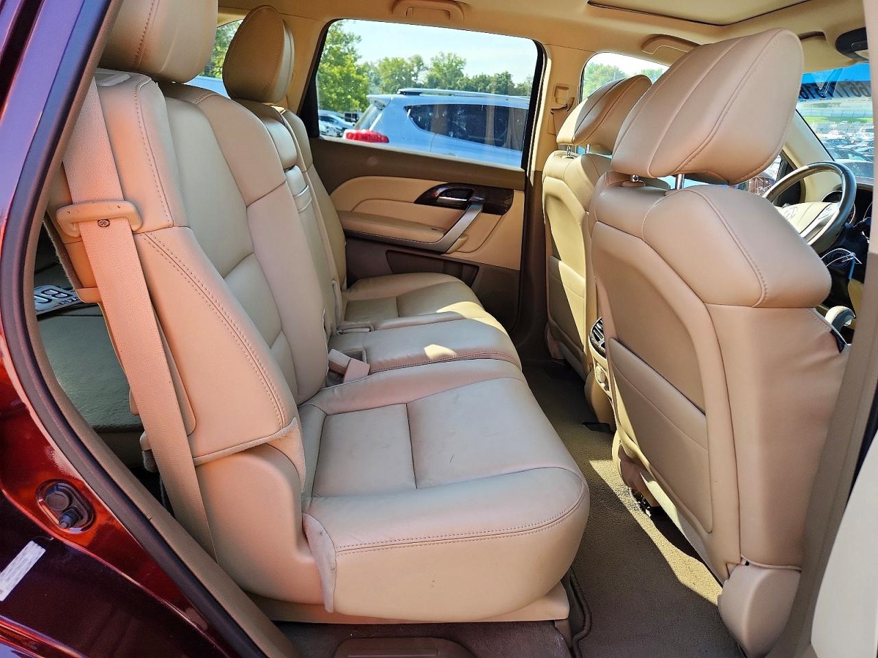 2013 Acura Mdx Technology Burgundy vin: 2HNYD2H37DH502808