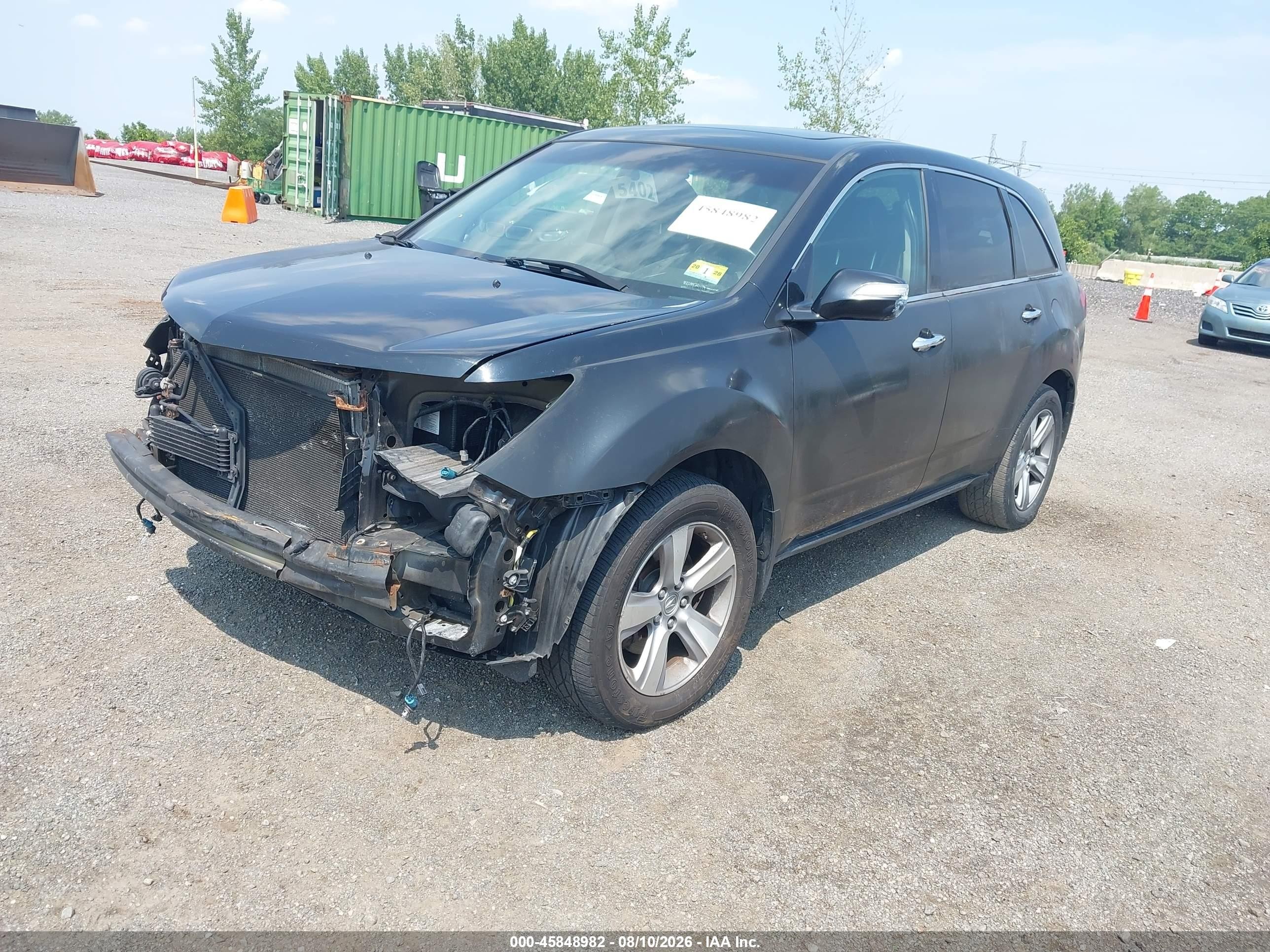 2013 Acura Mdx Technology Package Gray vin: 2HNYD2H37DH505322
