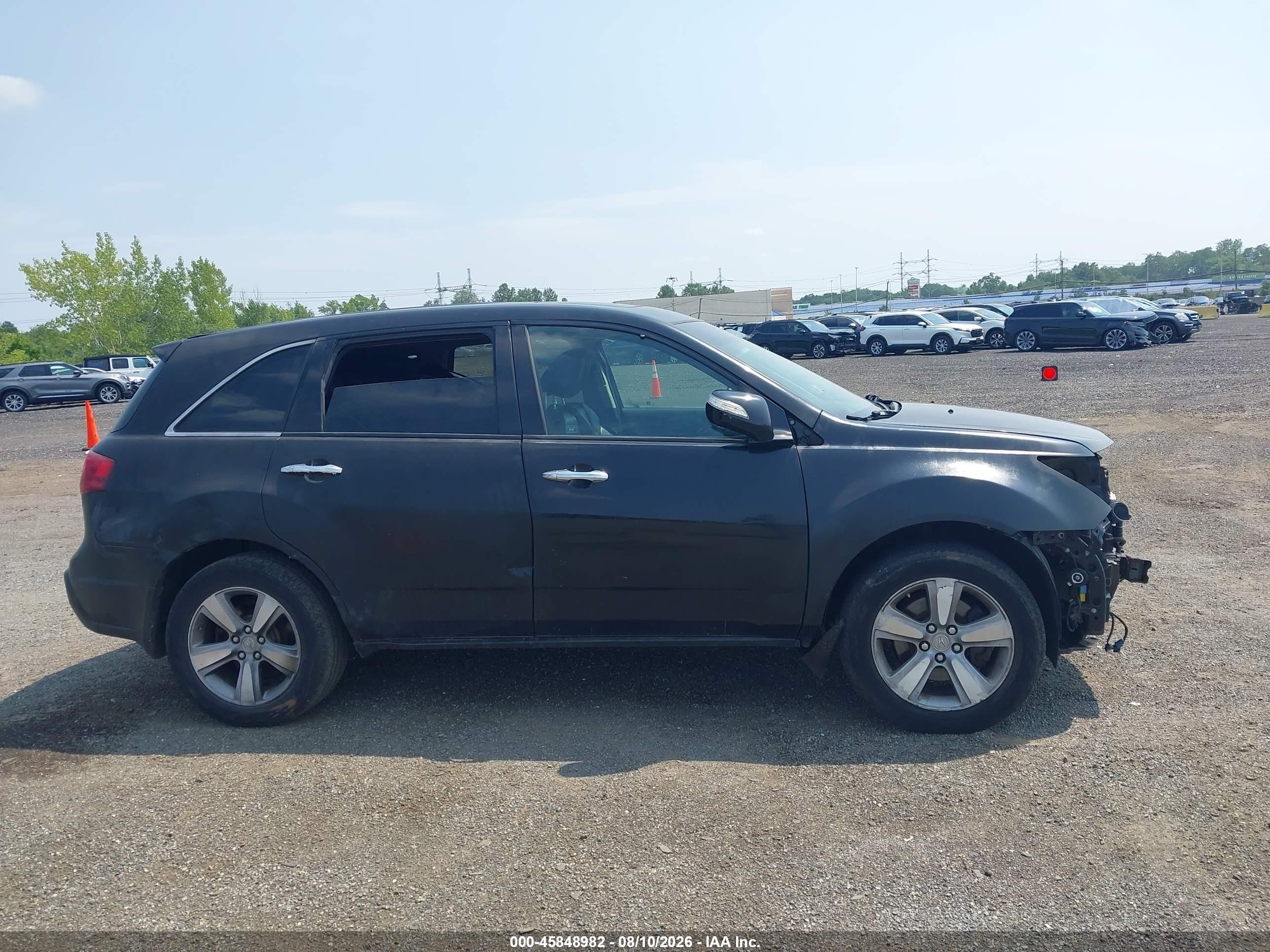 2013 Acura Mdx Technology Package Gray vin: 2HNYD2H37DH505322