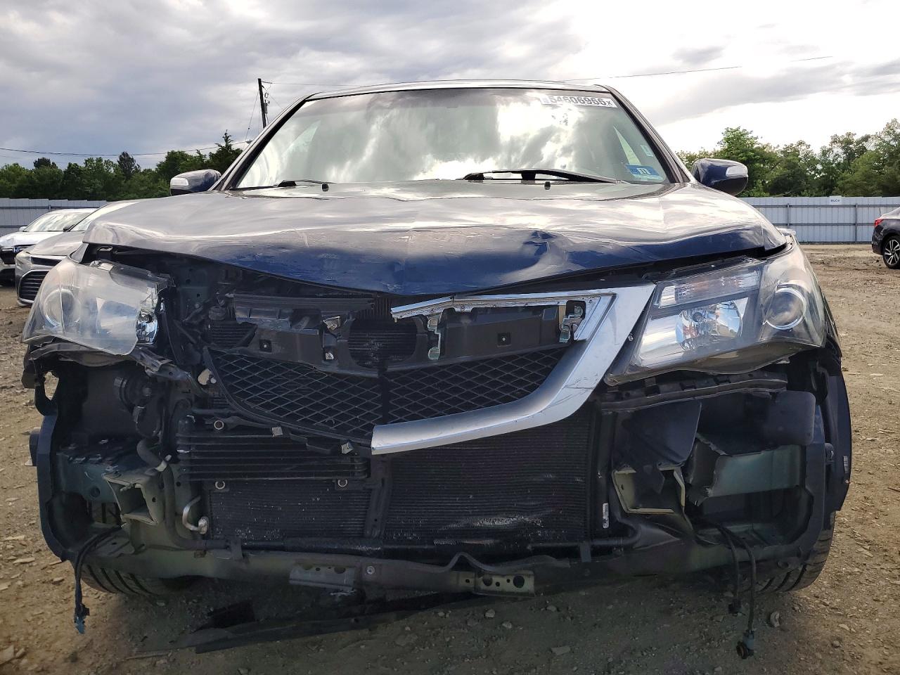 2013 Acura Mdx Technology Blue vin: 2HNYD2H37DH506549