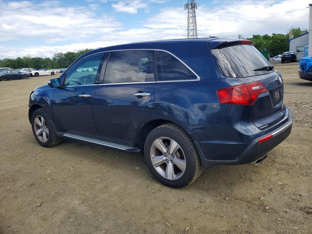 2013 Acura Mdx Technology Blue vin: 2HNYD2H37DH506549