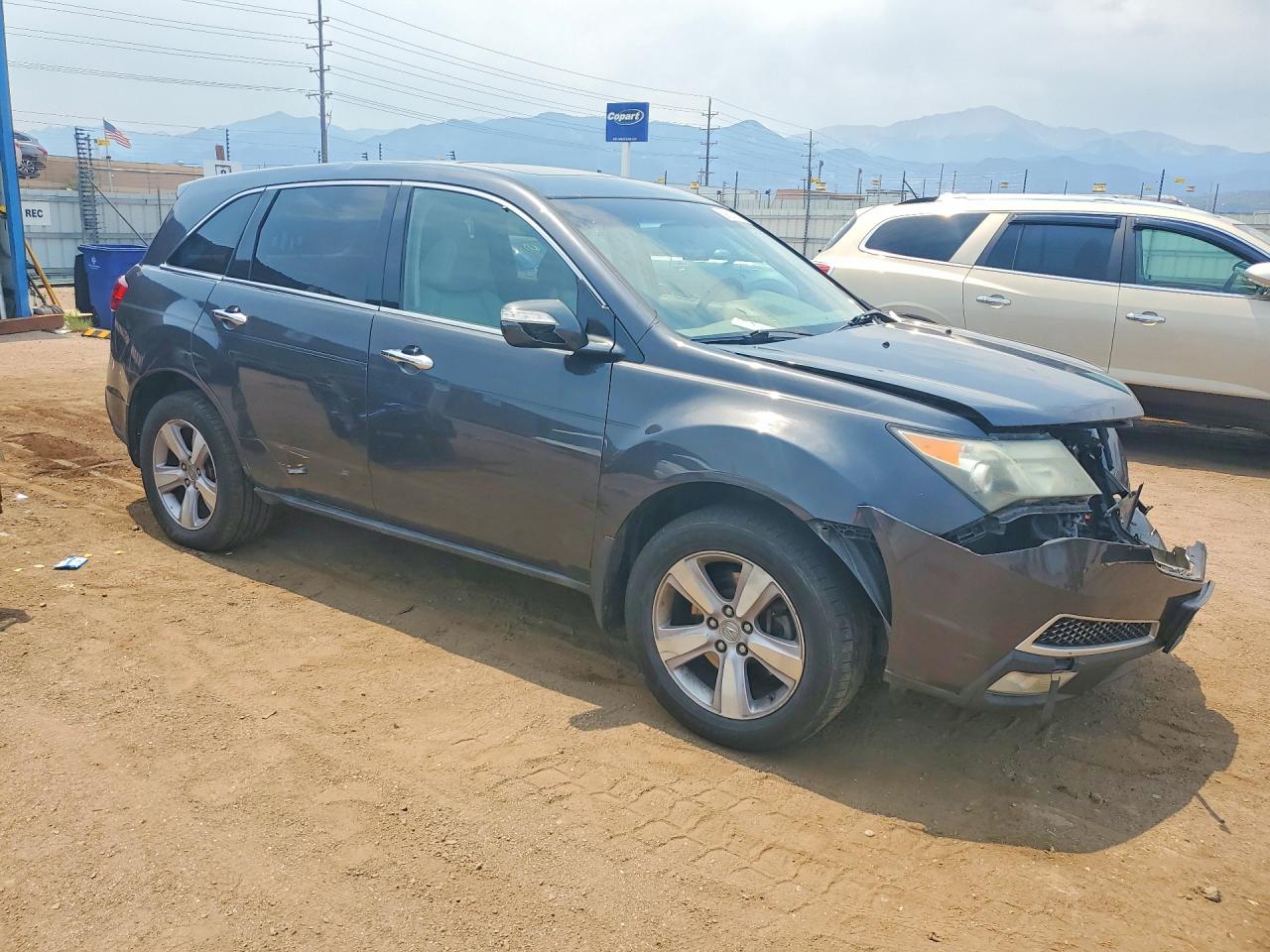 2013 Acura Mdx Technology Blue vin: 2HNYD2H37DH508527