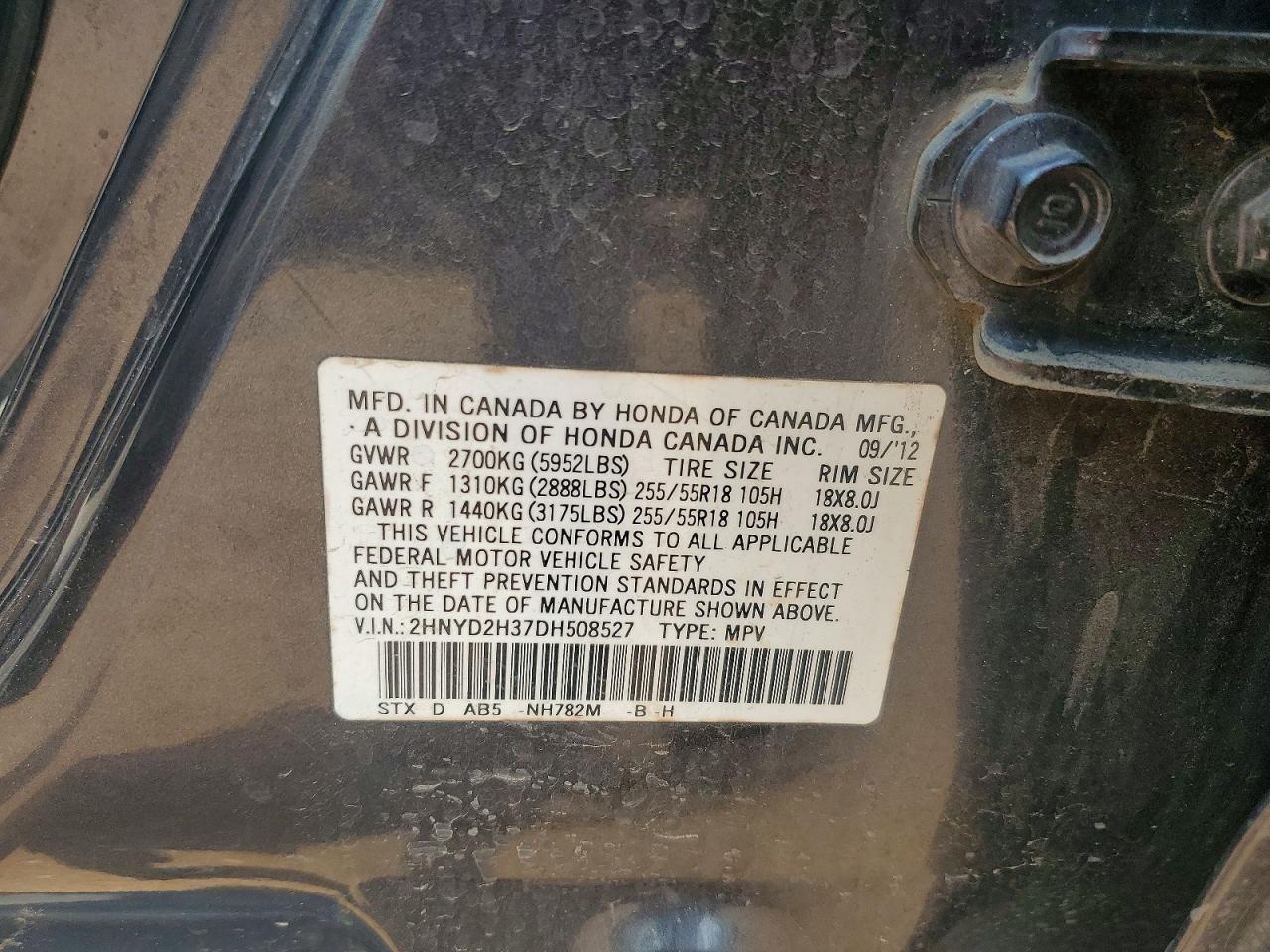 2013 Acura Mdx Technology Blue vin: 2HNYD2H37DH508527