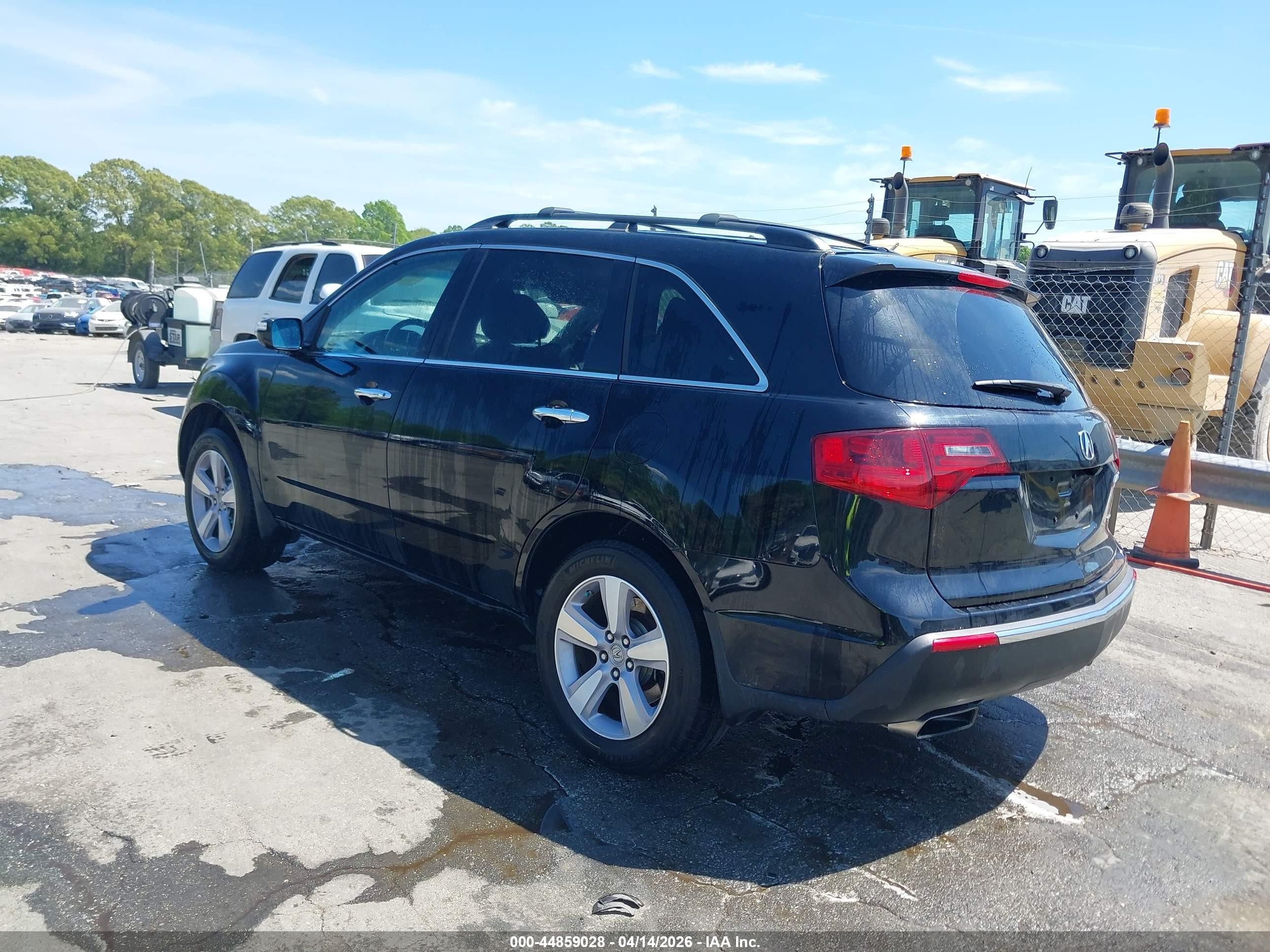 2013 Acura Mdx Technology Package Black vin: 2HNYD2H37DH512643