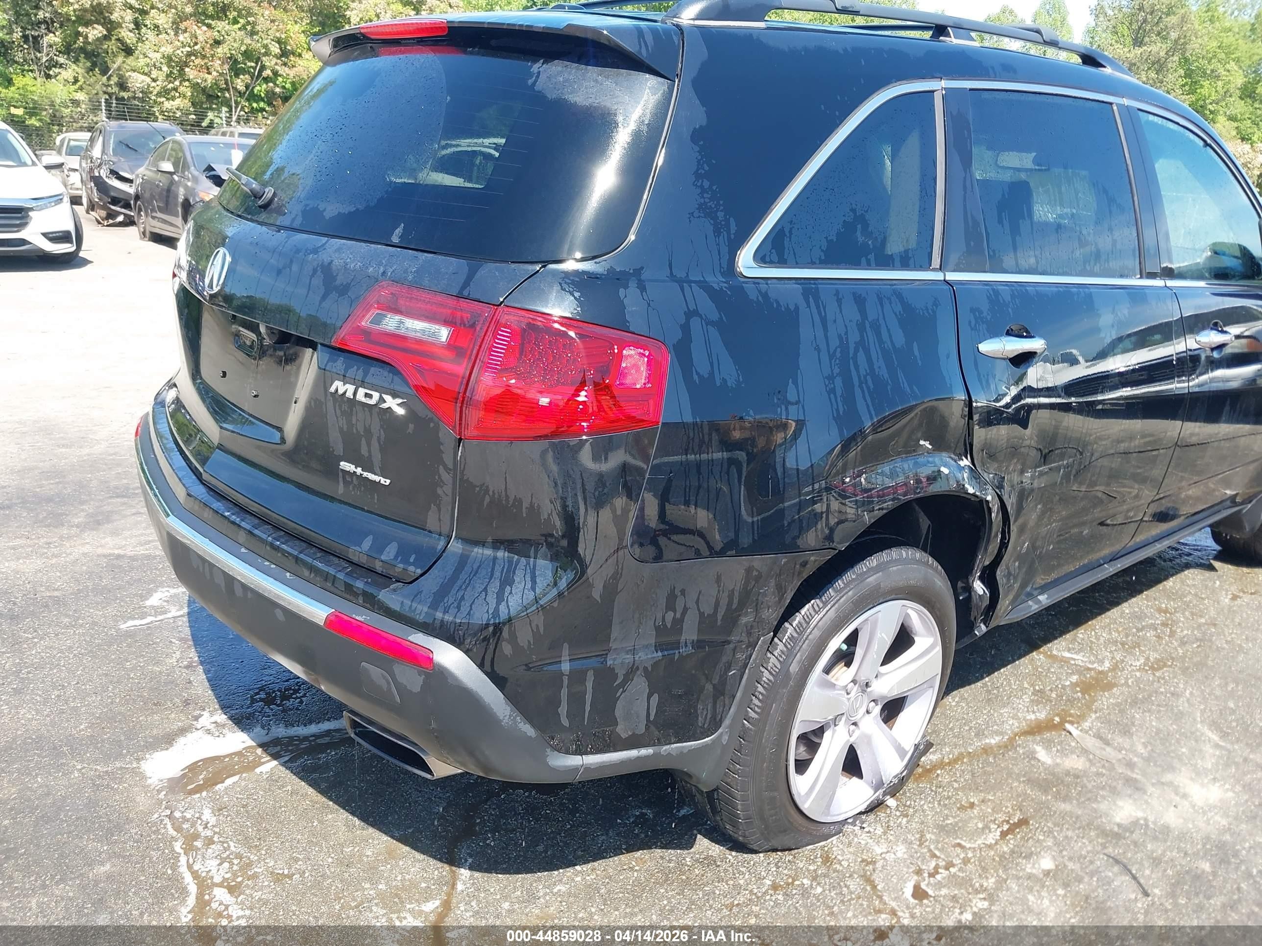 2013 Acura Mdx Technology Package Black vin: 2HNYD2H37DH512643