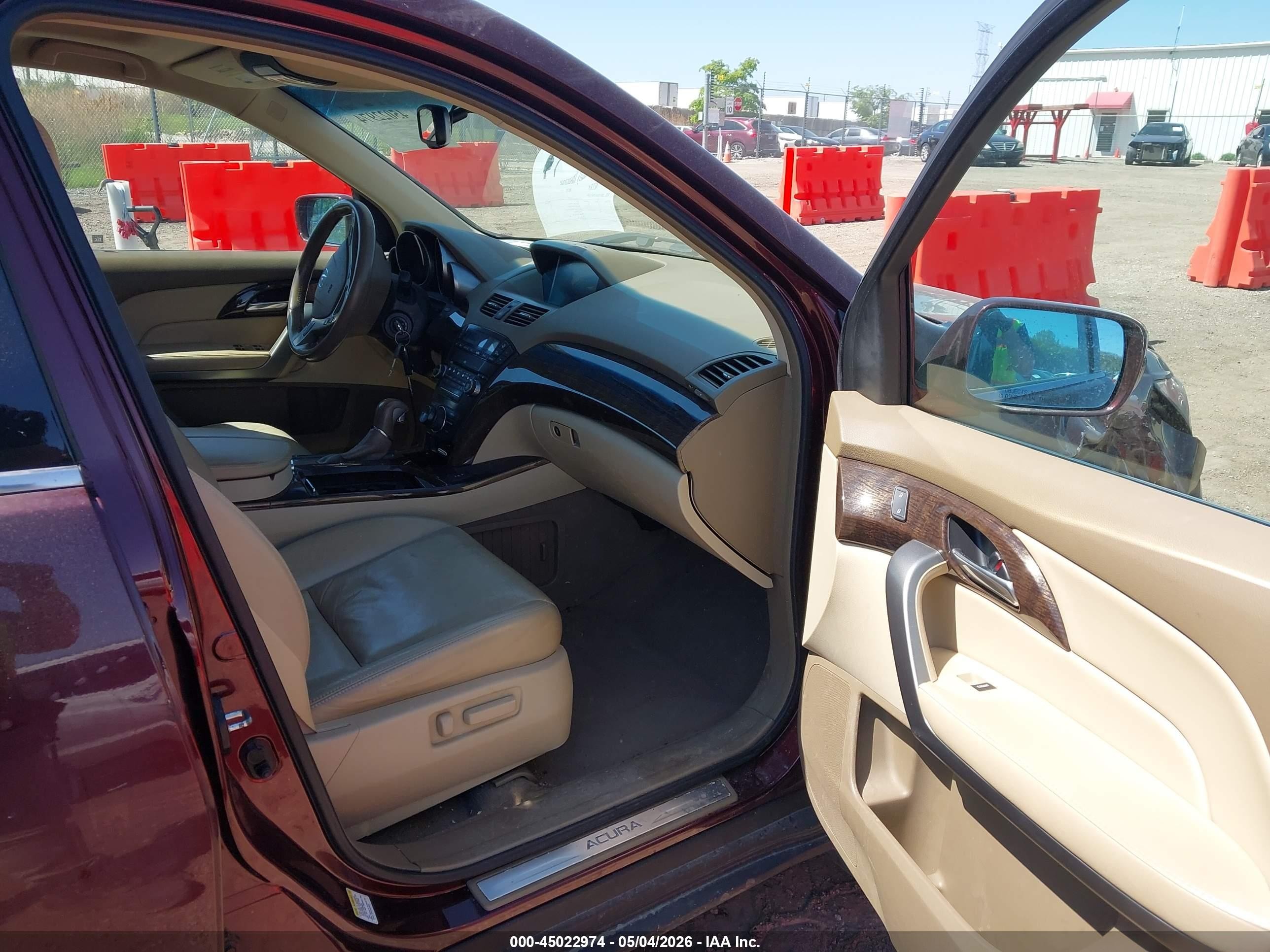2013 Acura Mdx Technology Package Maroon vin: 2HNYD2H37DH513873