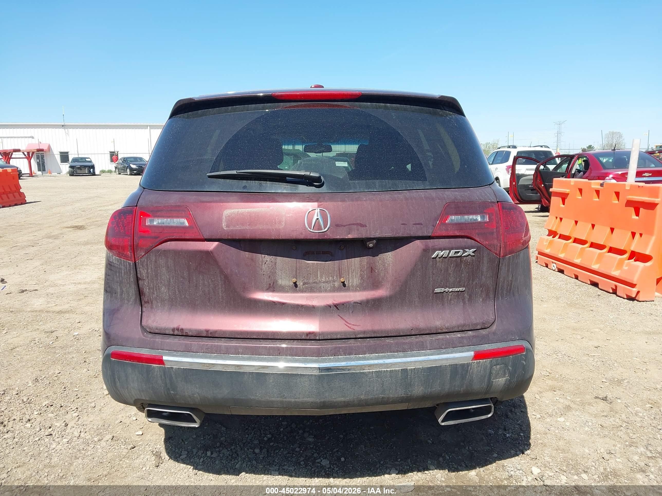 2013 Acura Mdx Technology Package Maroon vin: 2HNYD2H37DH513873