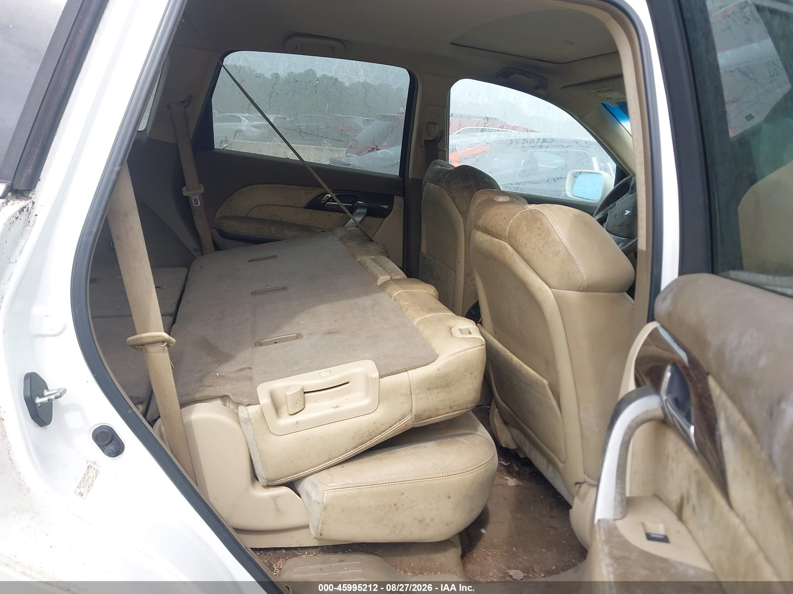 2013 Acura Mdx Technology Package Белый vin: 2HNYD2H37DH515316