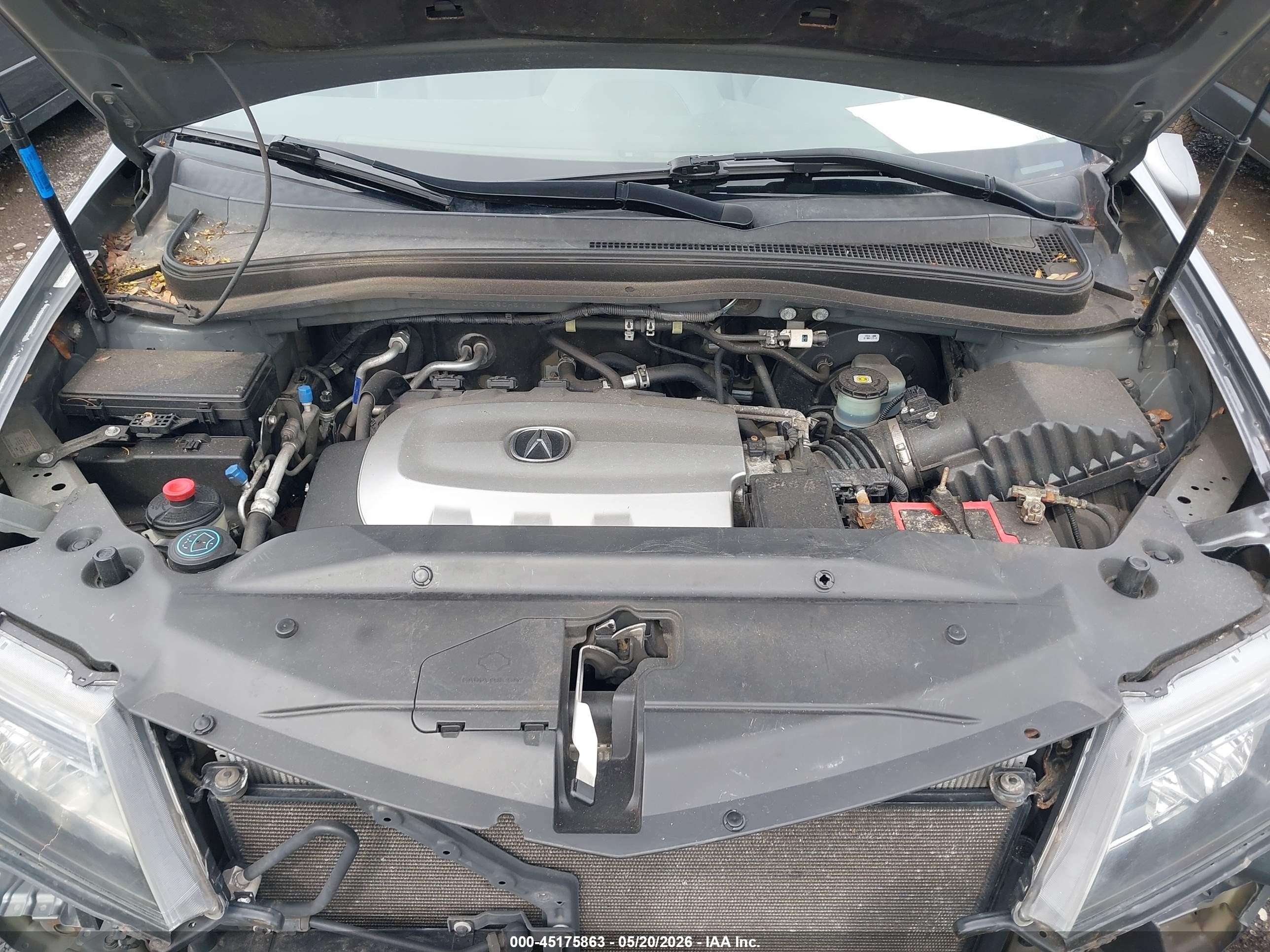 2012 Acura Mdx Technology Package Gray vin: 2HNYD2H38CH517669