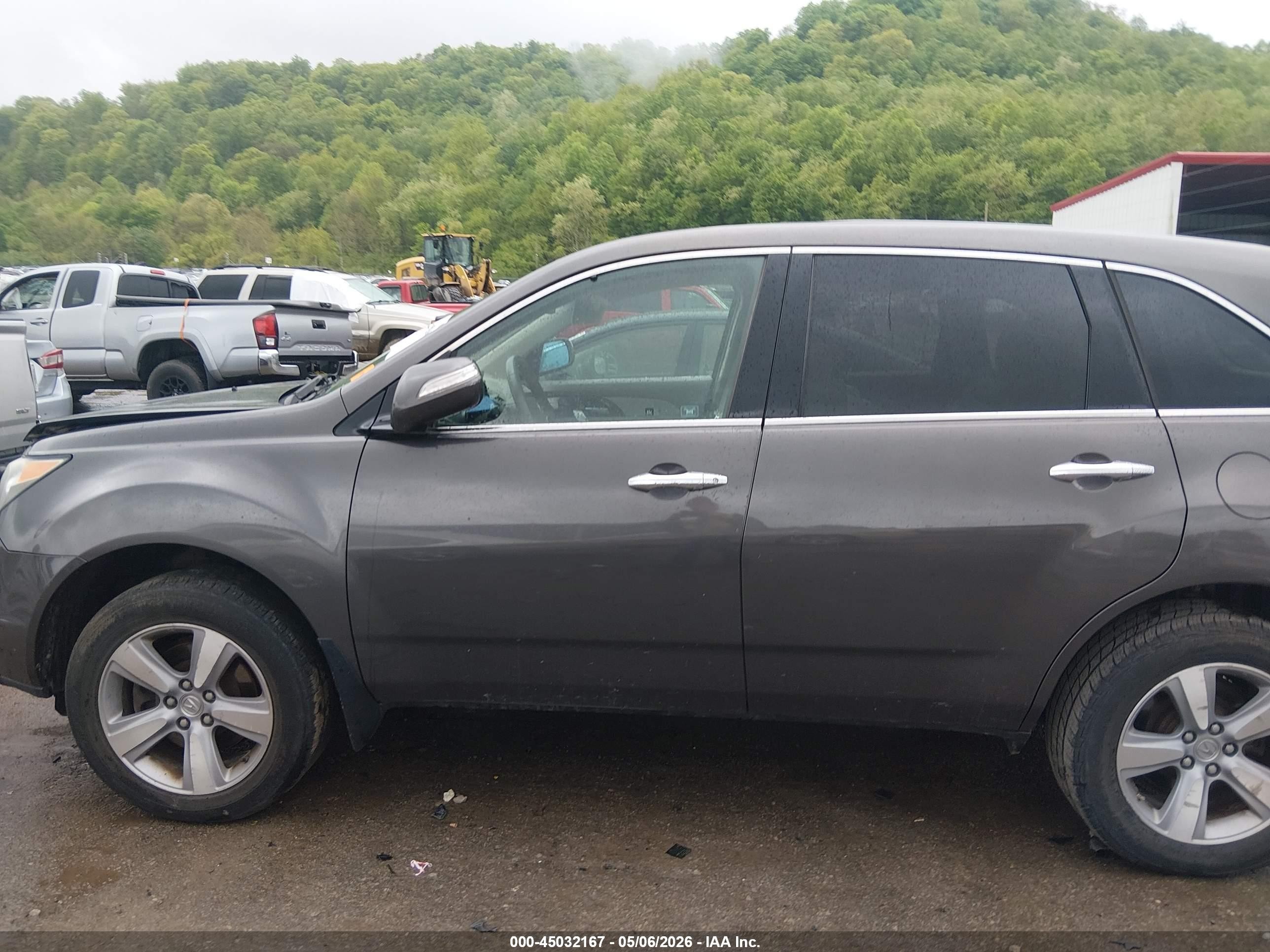 2012 Acura Mdx Technology Package Серый vin: 2HNYD2H38CH521043