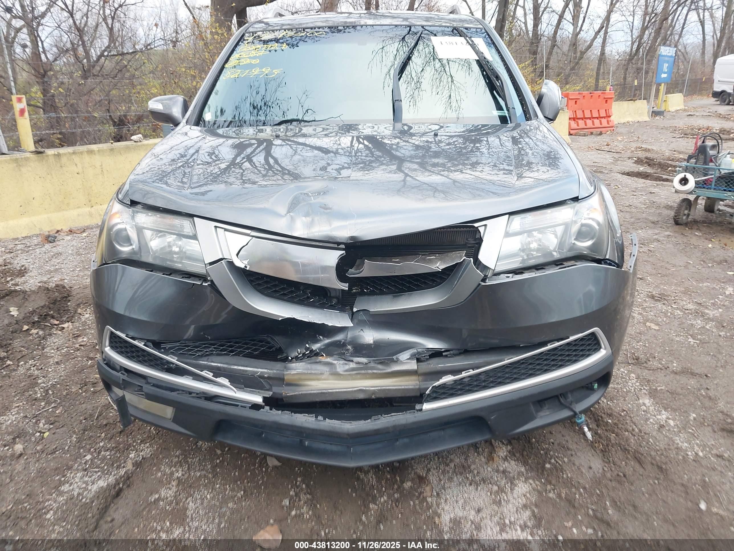 2012 Acura Mdx Technology Package Gray vin: 2HNYD2H38CH521995