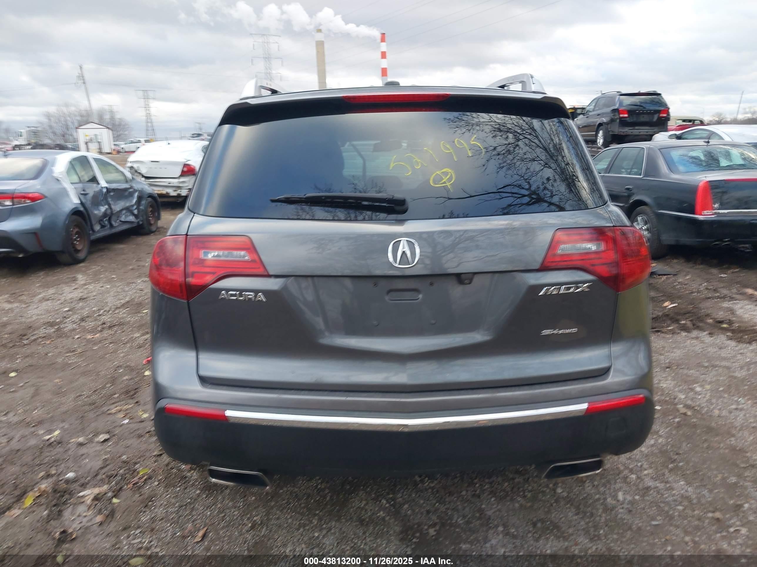 2012 Acura Mdx Technology Package Gray vin: 2HNYD2H38CH521995