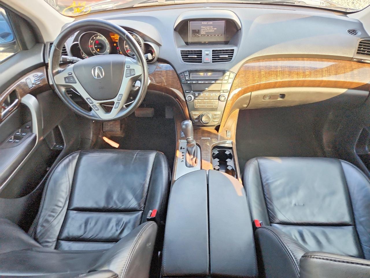 2012 Acura Mdx Technology Черный vin: 2HNYD2H38CH528851
