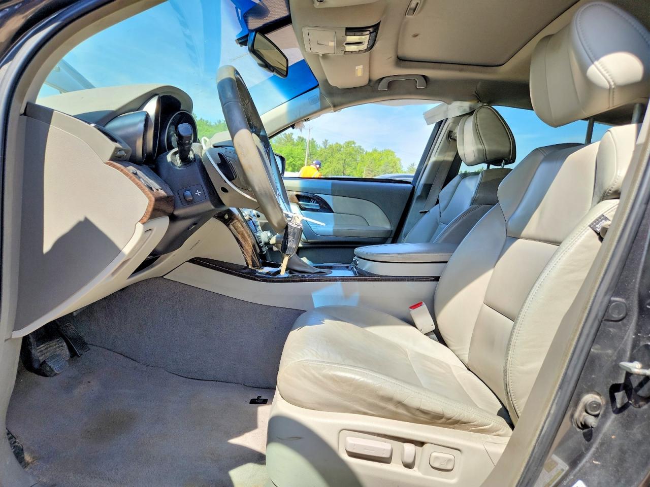 2012 Acura Mdx Technology Gray vin: 2HNYD2H38CH530115