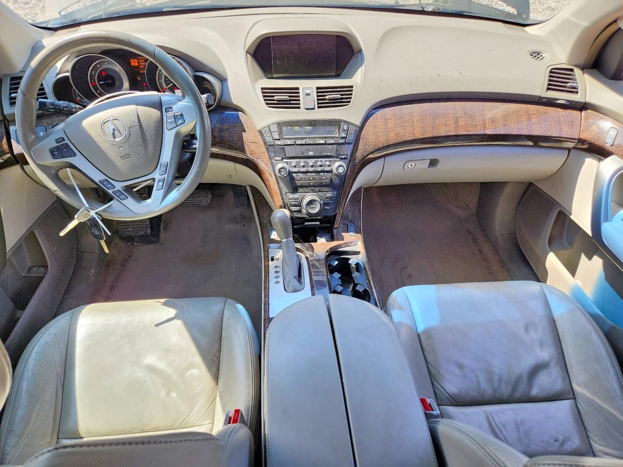 2012 Acura Mdx Technology Gray vin: 2HNYD2H38CH530115