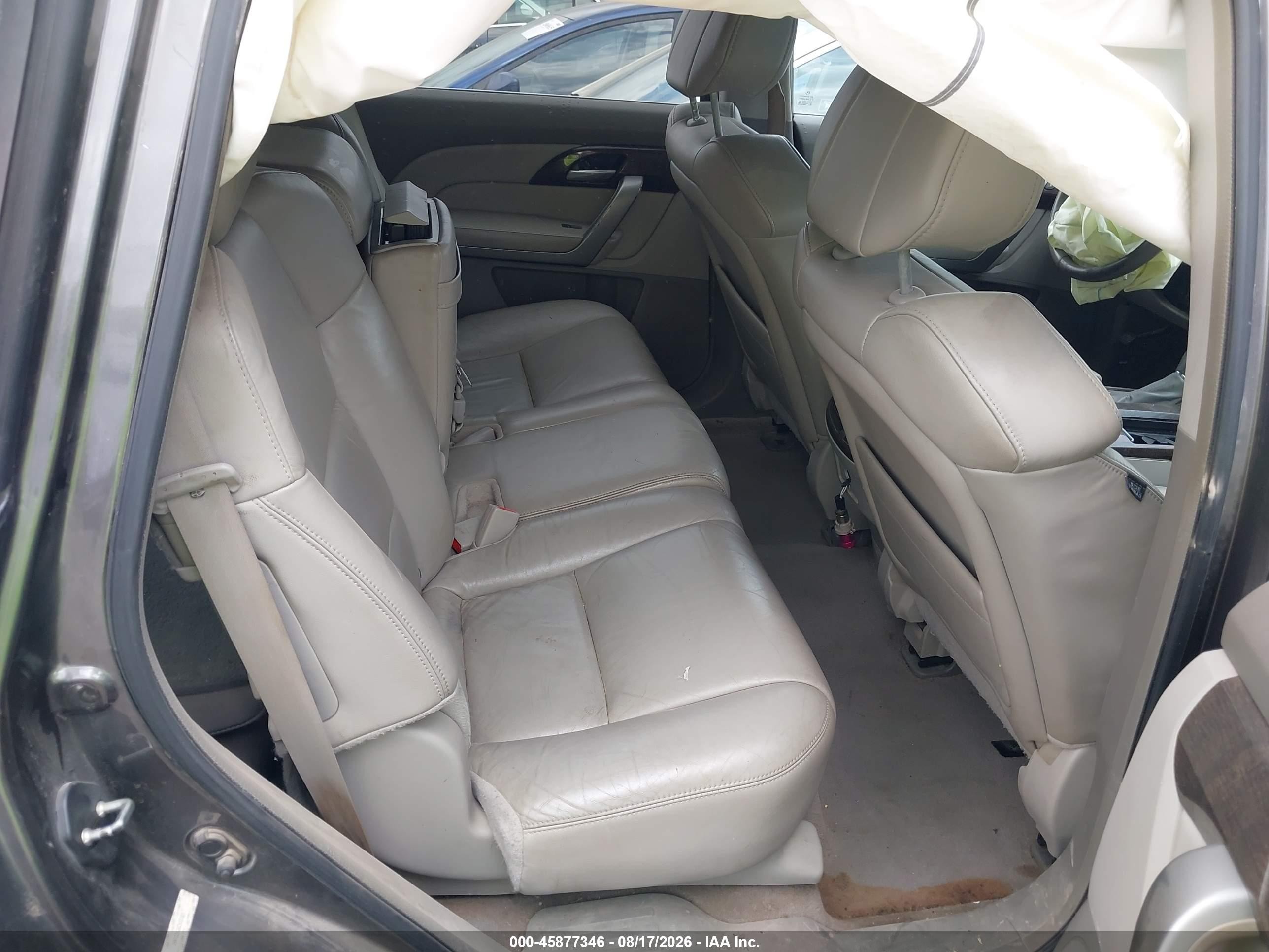 2012 Acura Mdx Technology Package Gray vin: 2HNYD2H38CH533631