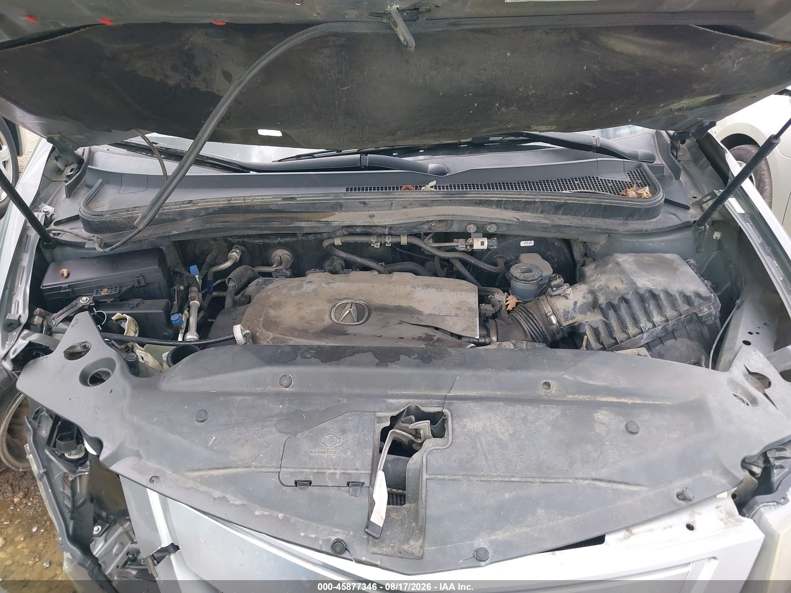 2012 Acura Mdx Technology Package Gray vin: 2HNYD2H38CH533631