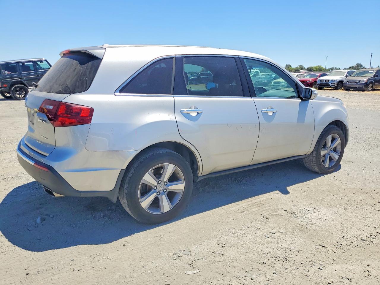 2012 Acura Mdx Technology Silver vin: 2HNYD2H38CH540854
