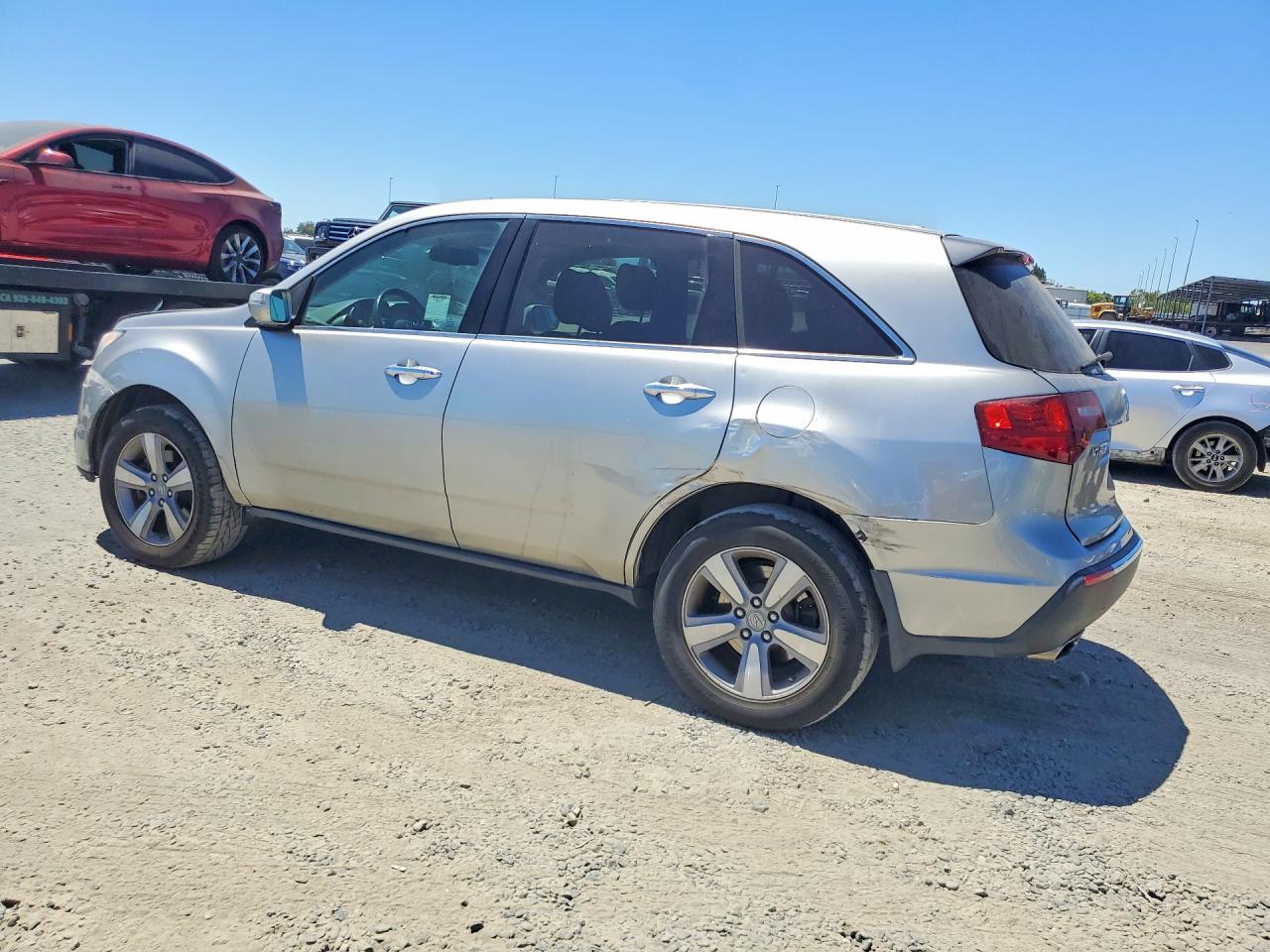 2012 Acura Mdx Technology Silver vin: 2HNYD2H38CH540854