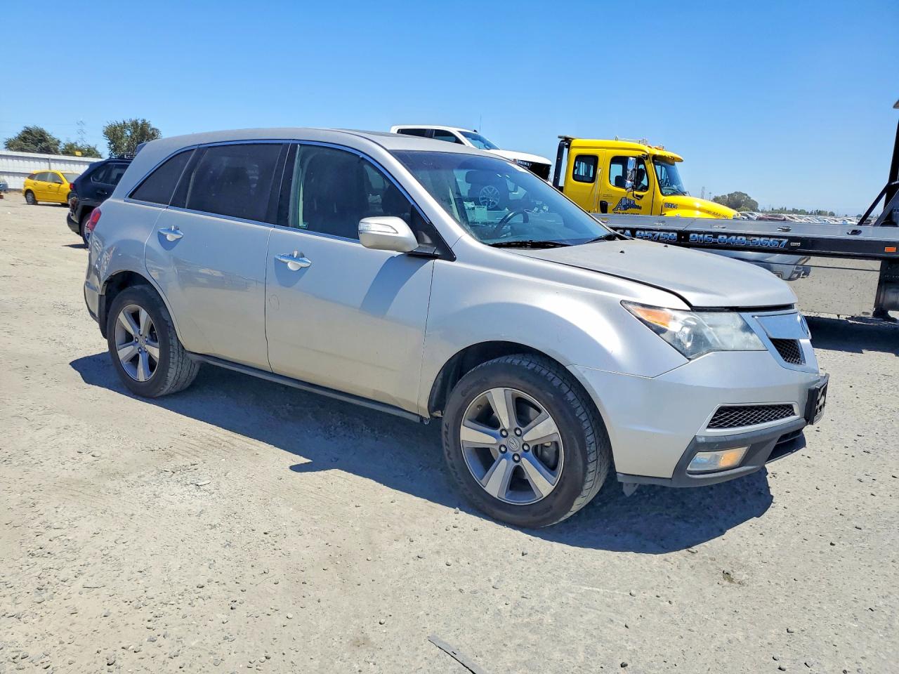 2012 Acura Mdx Technology Silver vin: 2HNYD2H38CH540854
