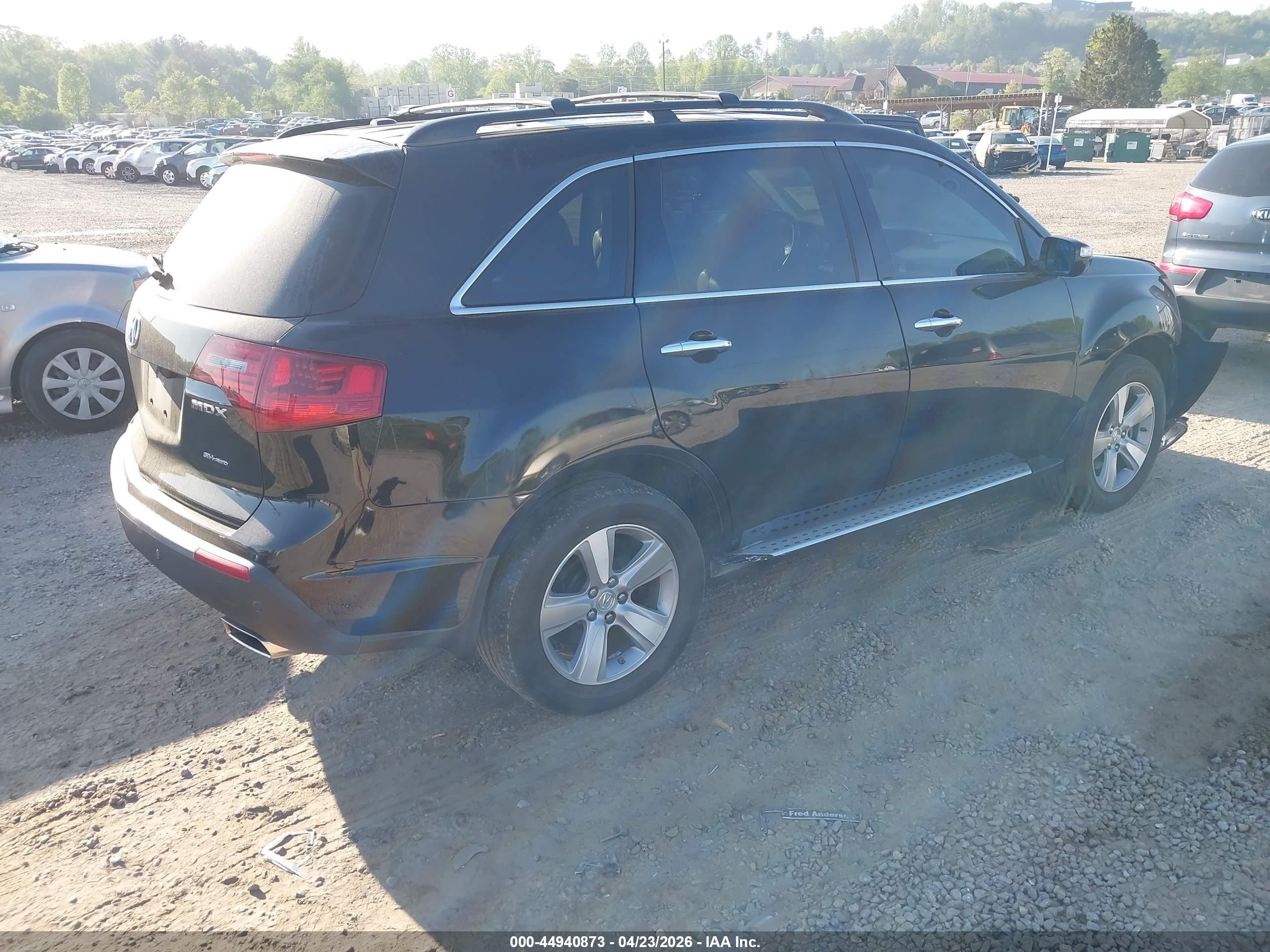2013 Acura Mdx Technology Package Black vin: 2HNYD2H38DH500372