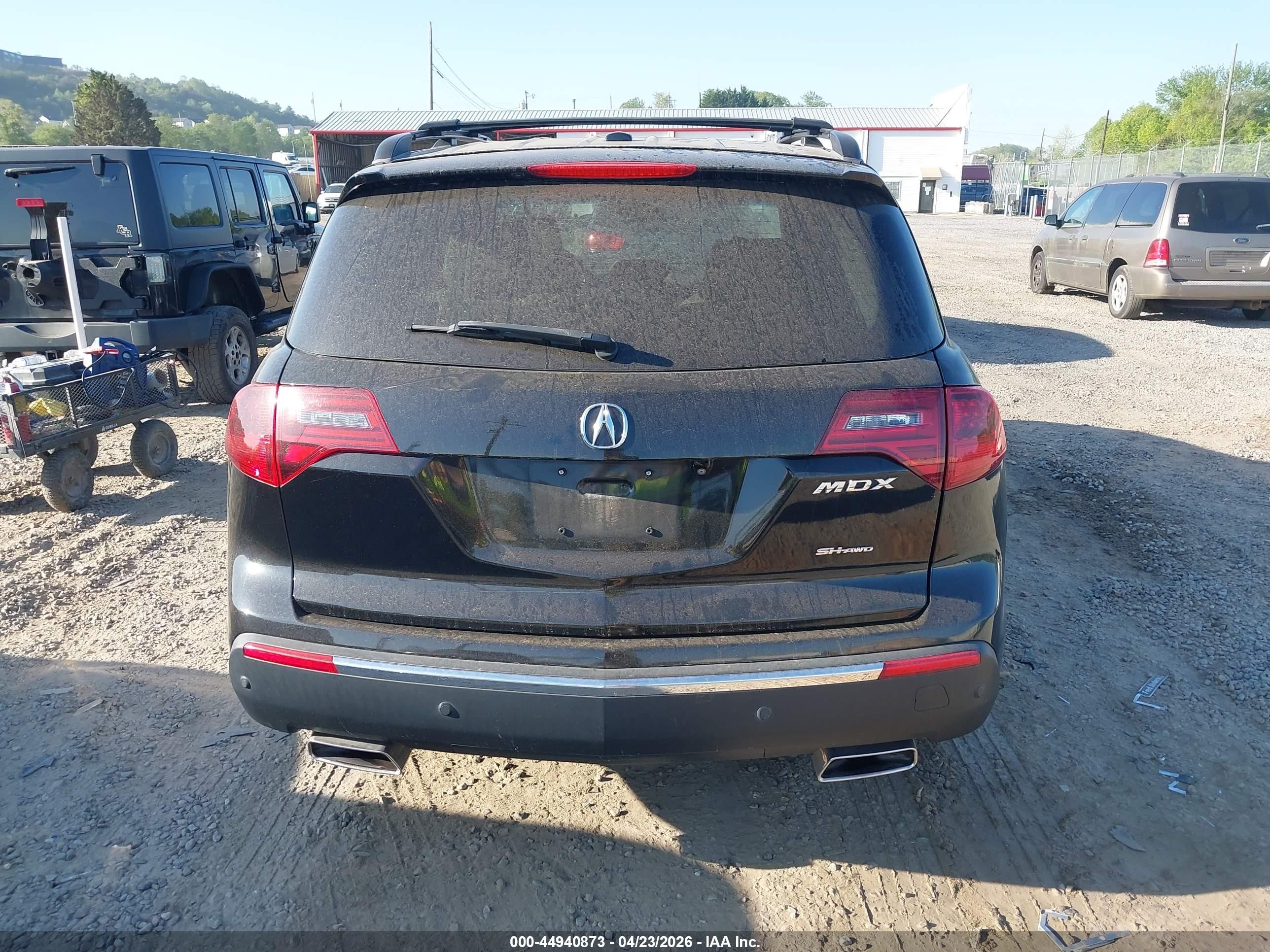 2013 Acura Mdx Technology Package Black vin: 2HNYD2H38DH500372