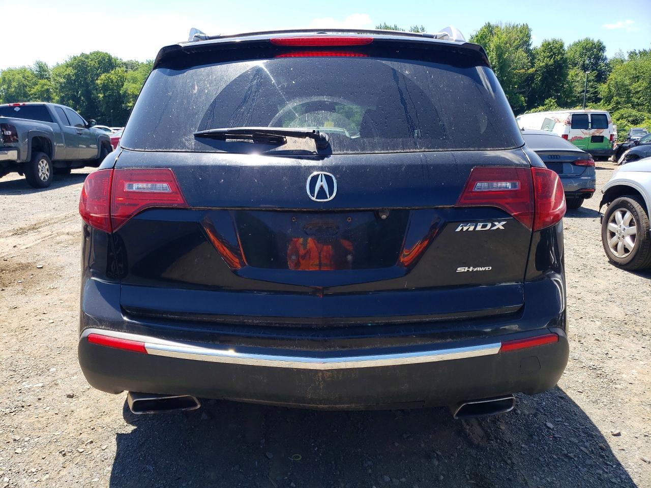 2013 Acura Mdx Technology Black vin: 2HNYD2H38DH511002
