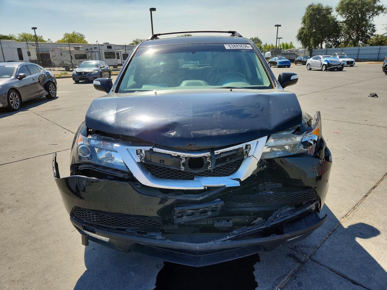 2013 Acura Mdx Technology Черный vin: 2HNYD2H38DH522081