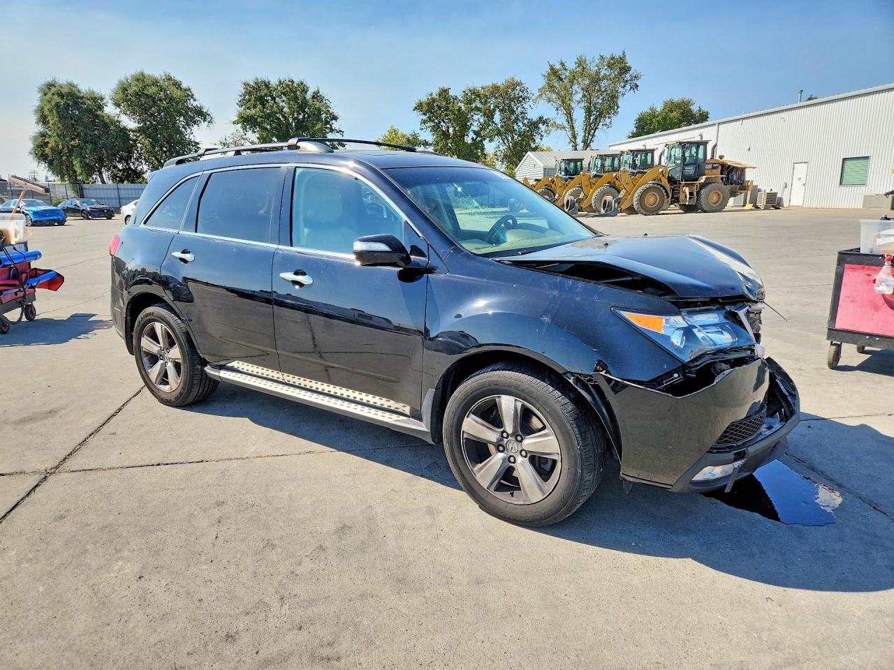 2013 Acura Mdx Technology Черный vin: 2HNYD2H38DH522081