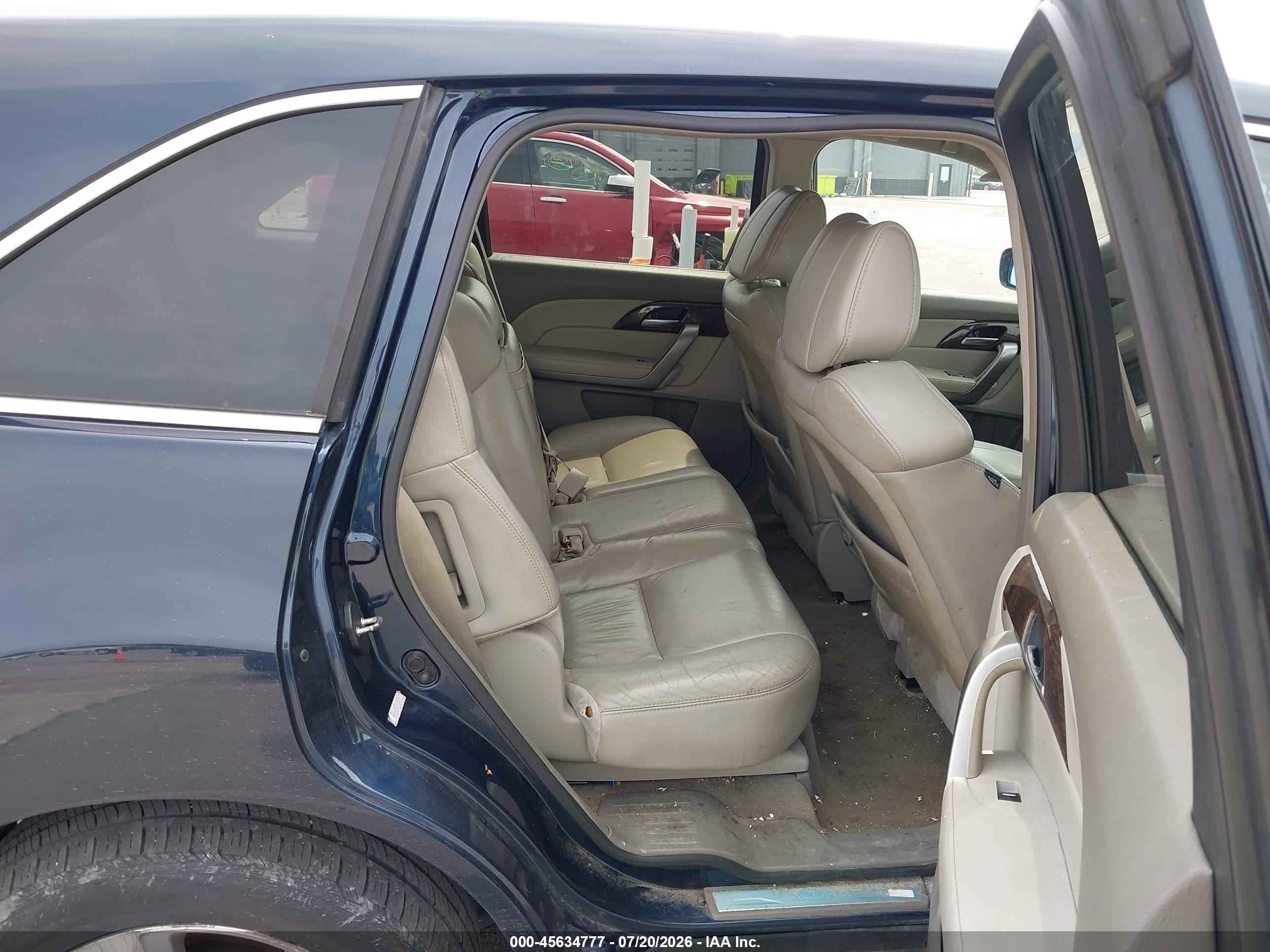2012 Acura Mdx Technology Package Blue vin: 2HNYD2H39CH502579
