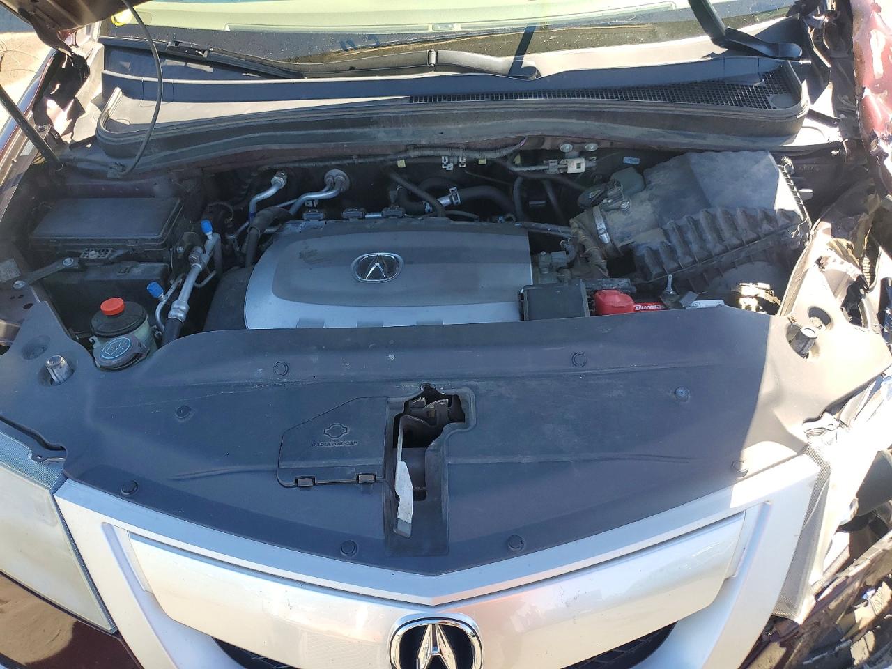 2012 Acura Mdx Technology Burgundy vin: 2HNYD2H39CH503439